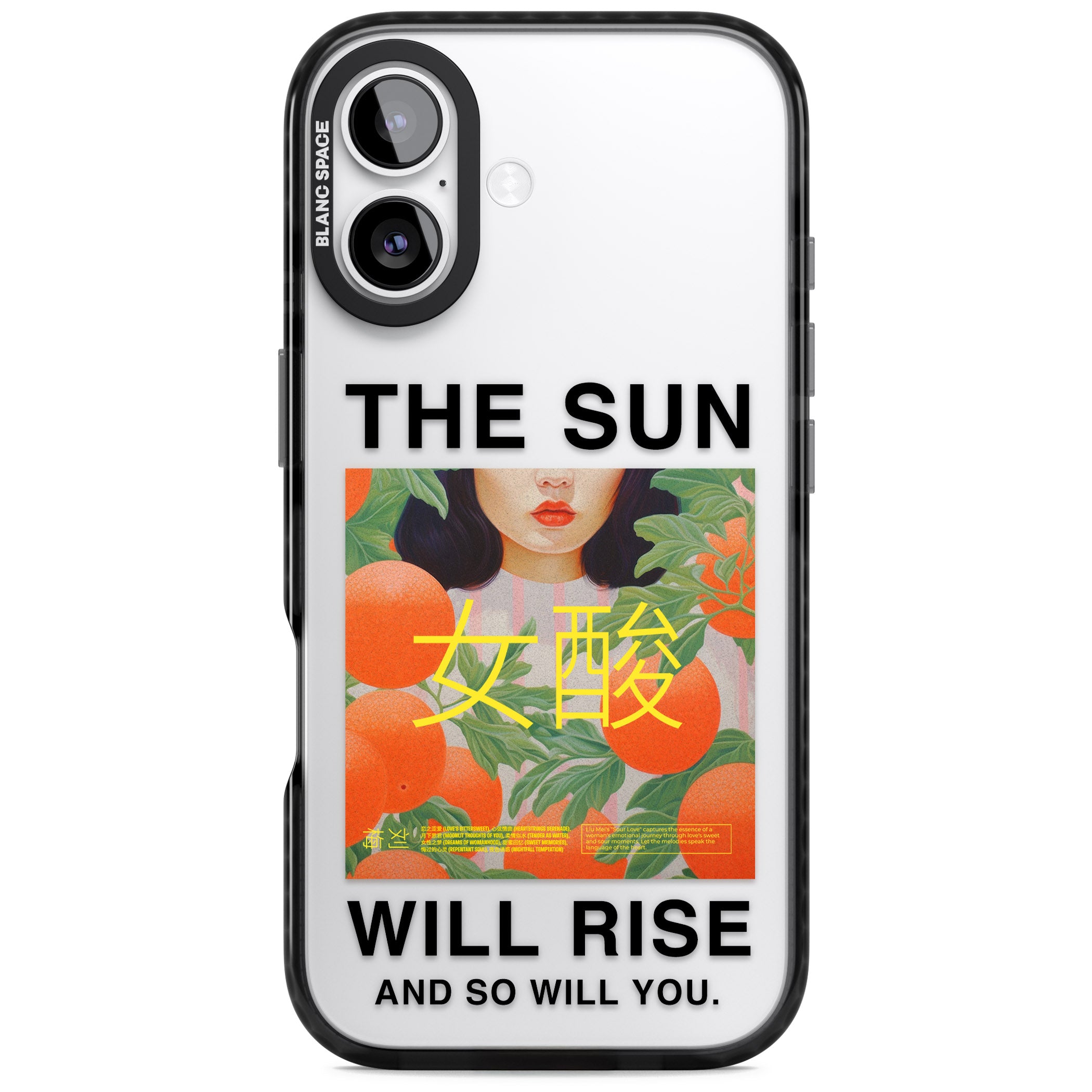 The Sun Will Rise iPhone 17 Impact Black Phone Case