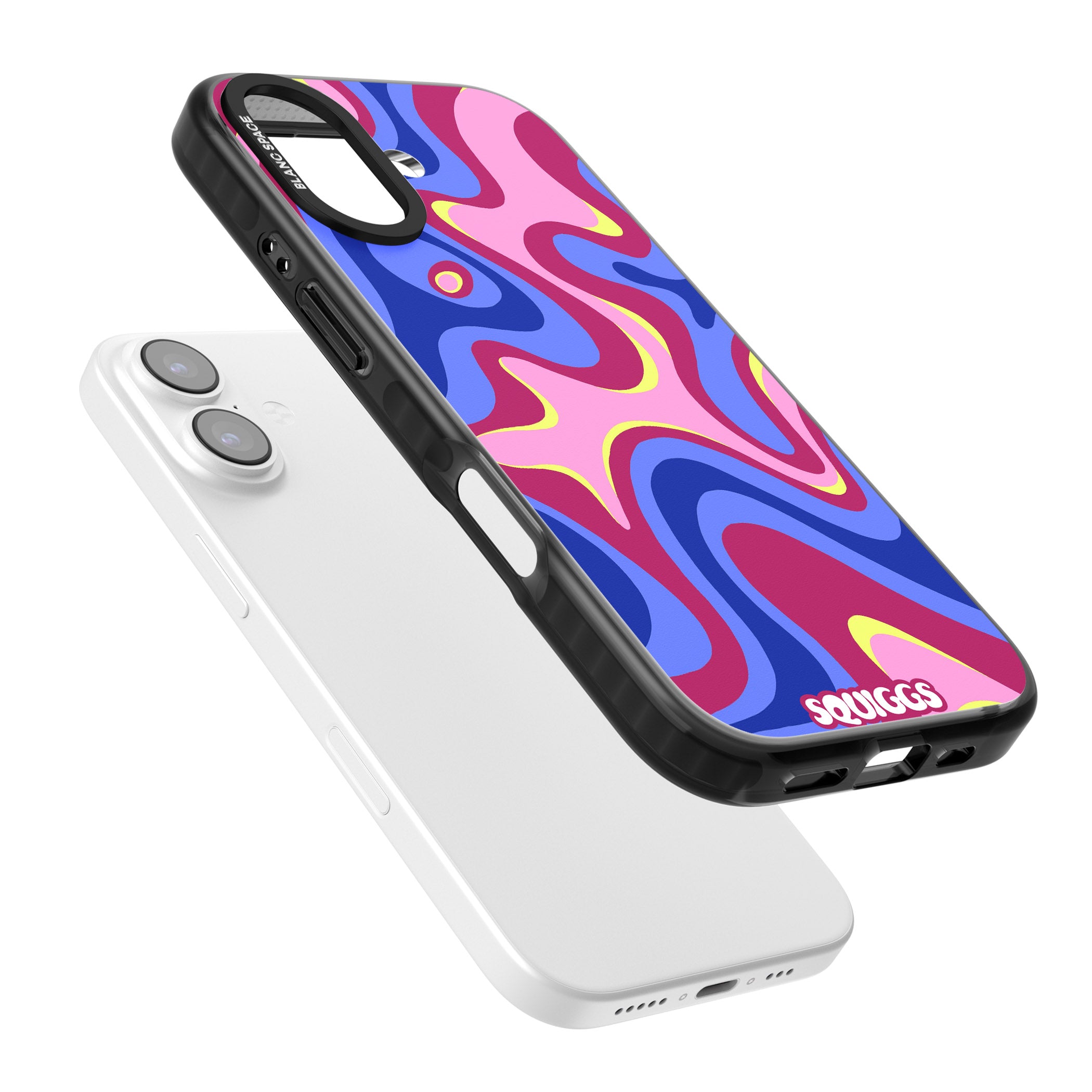 Blue Lava iPhone 17 Impact Black Phone Case Colours