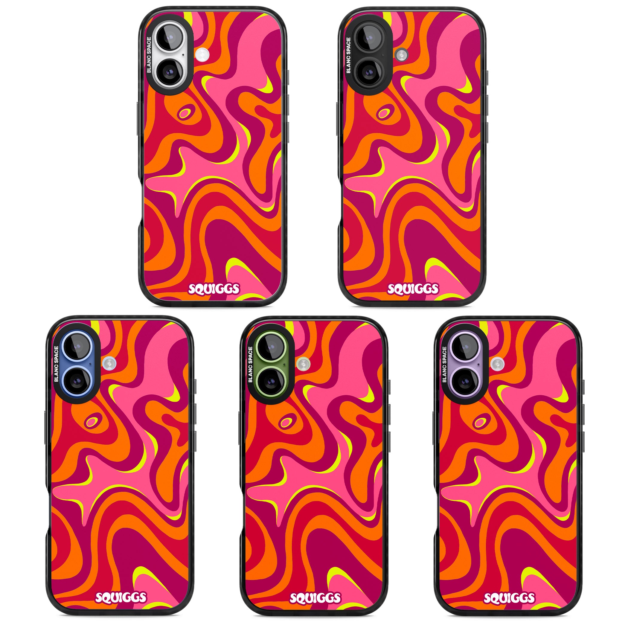Hot Lava iPhone 17 Impact Black Phone Case APT Impact Protection