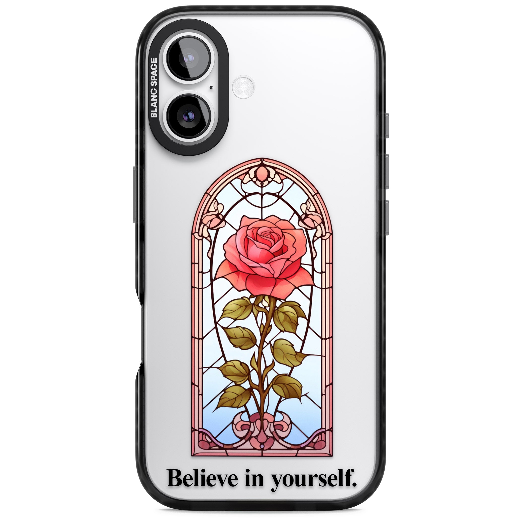 Believe In Yourself iPhone 17 Impact Black Phone Case