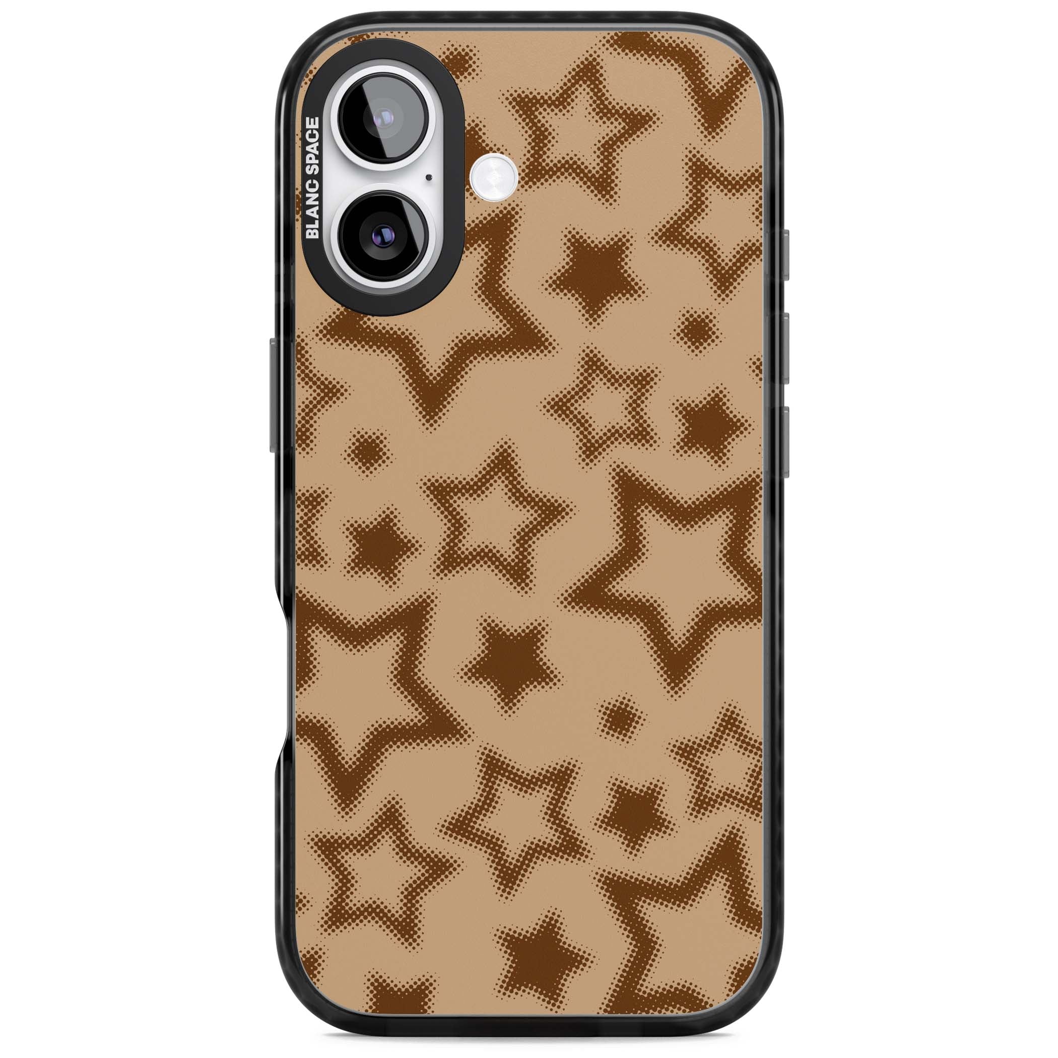 Latte Halftone Stars