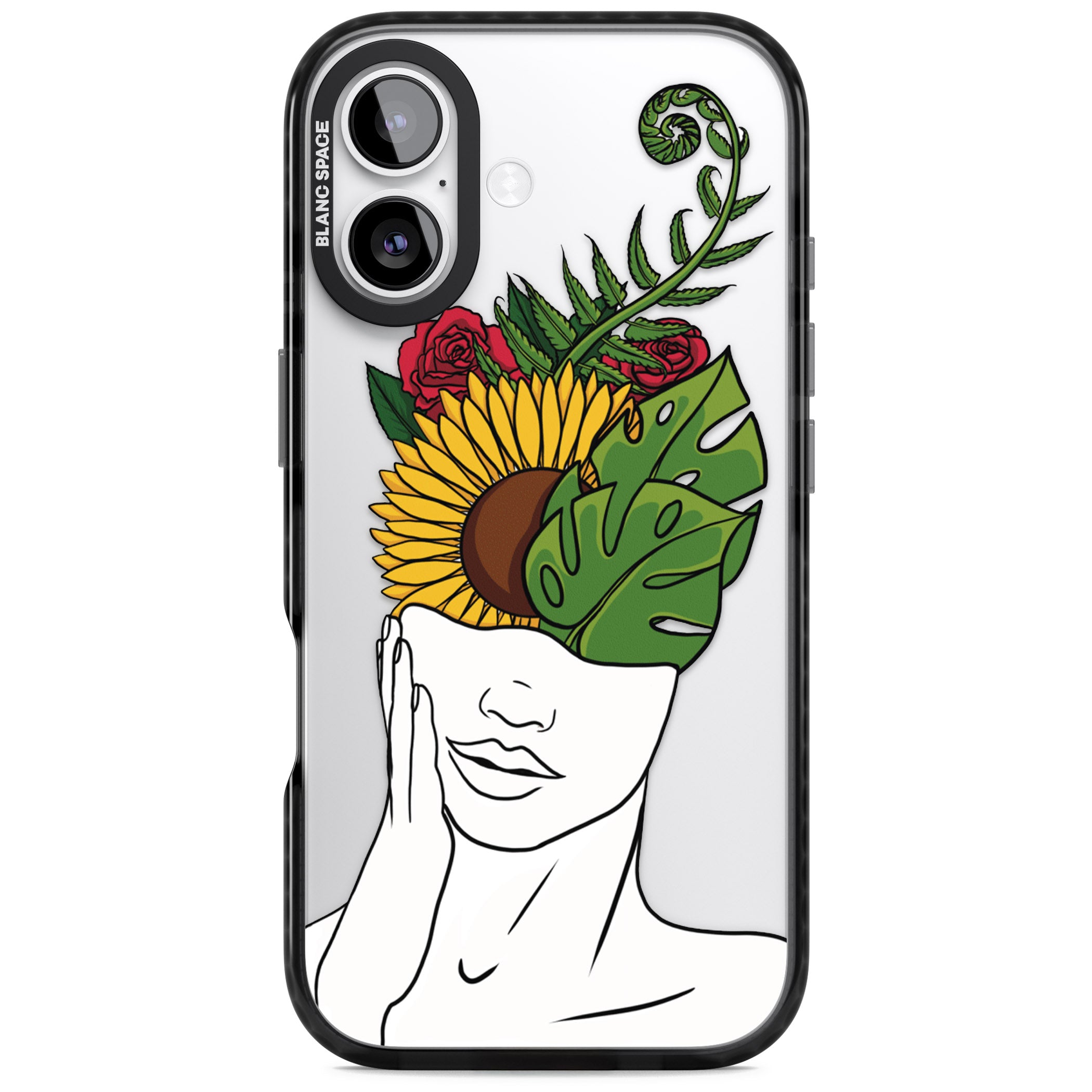 Let The Mind Flourish iPhone 17 Impact Black Phone Case