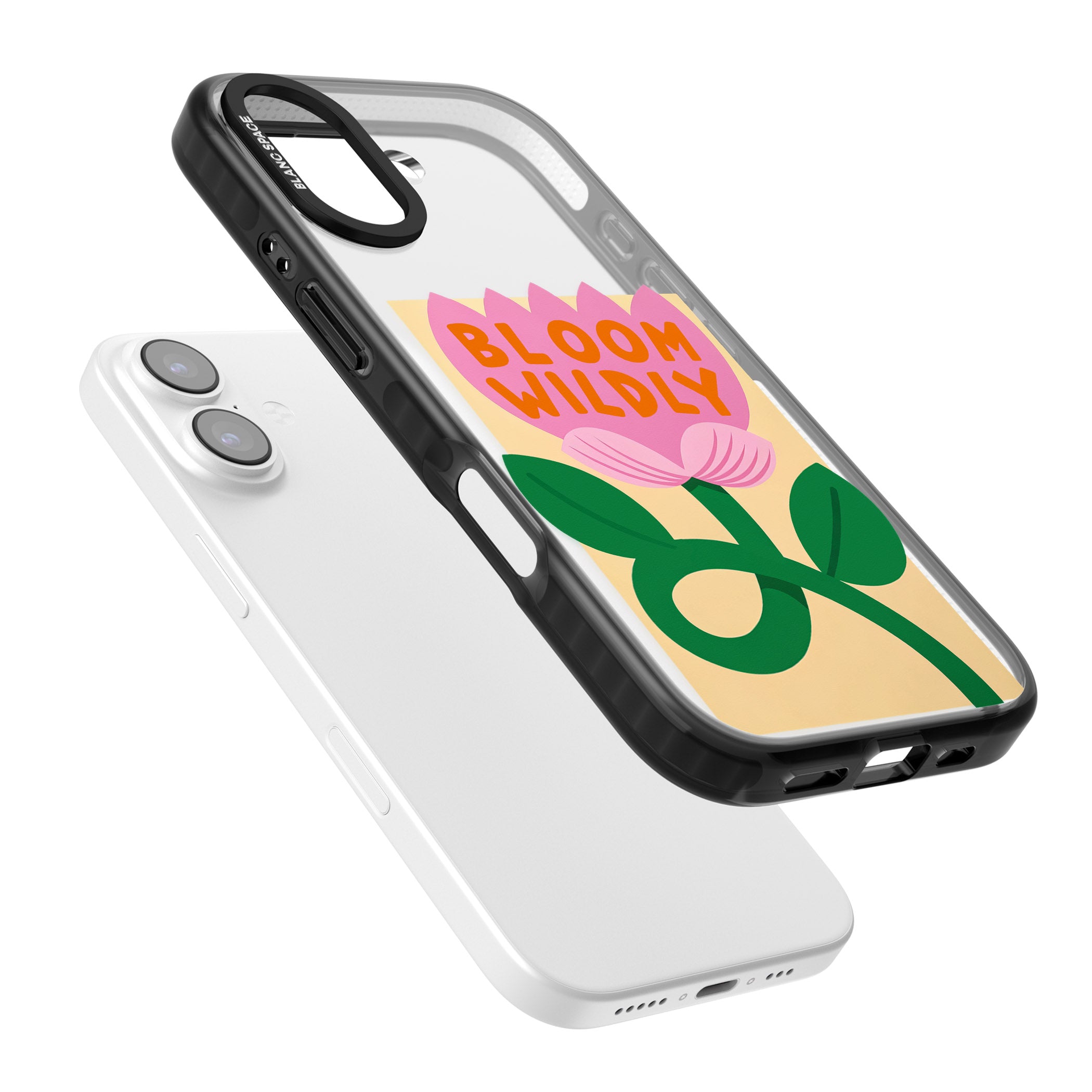 Bloom Wildly iPhone 17 Impact Black Phone Case Colours
