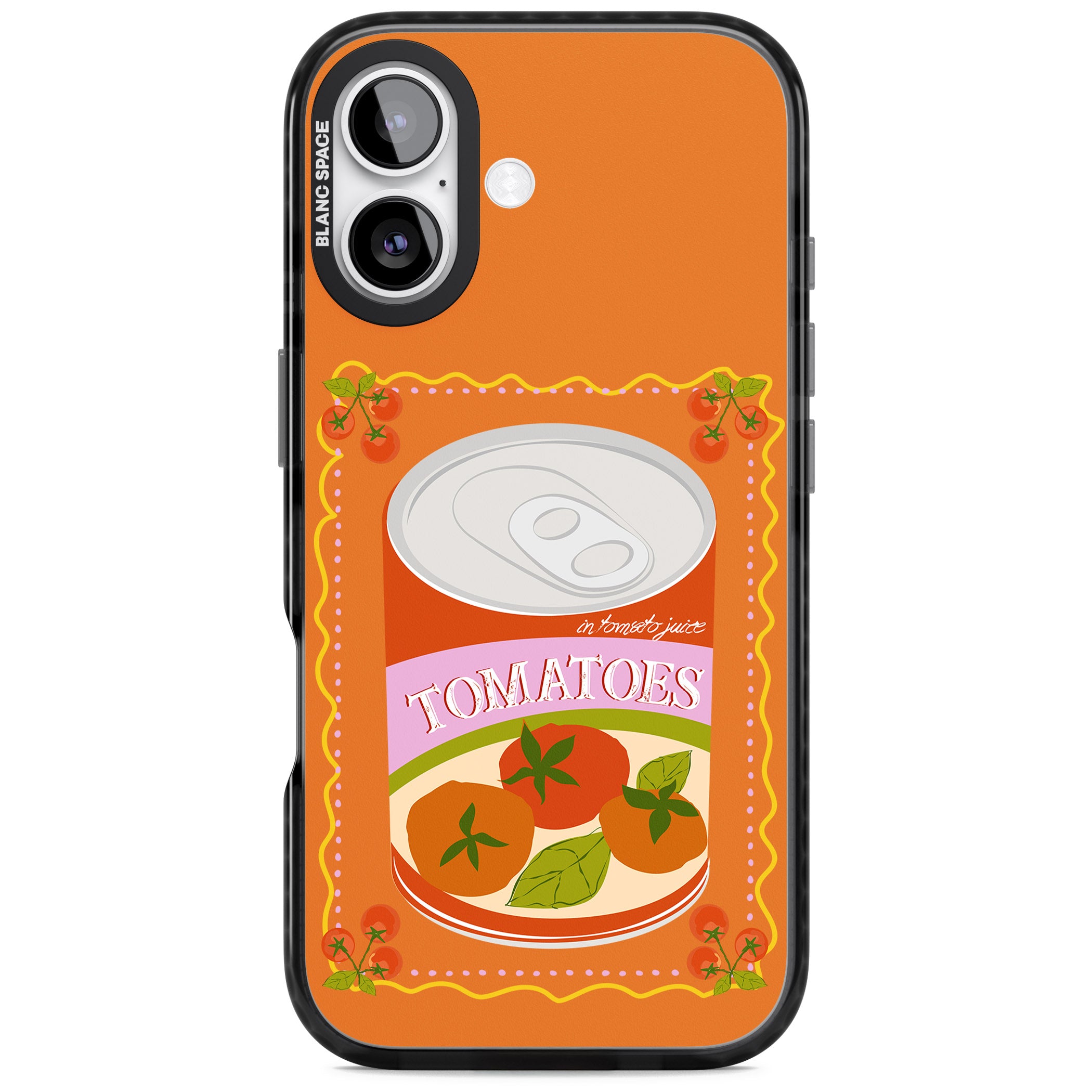 Tomato Soup Can iPhone 17 Impact Black Phone Case