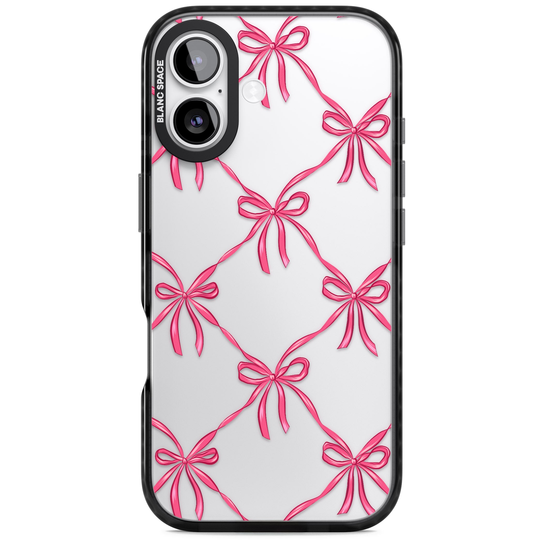 Bow Knots iPhone 17 Impact Black Phone Case