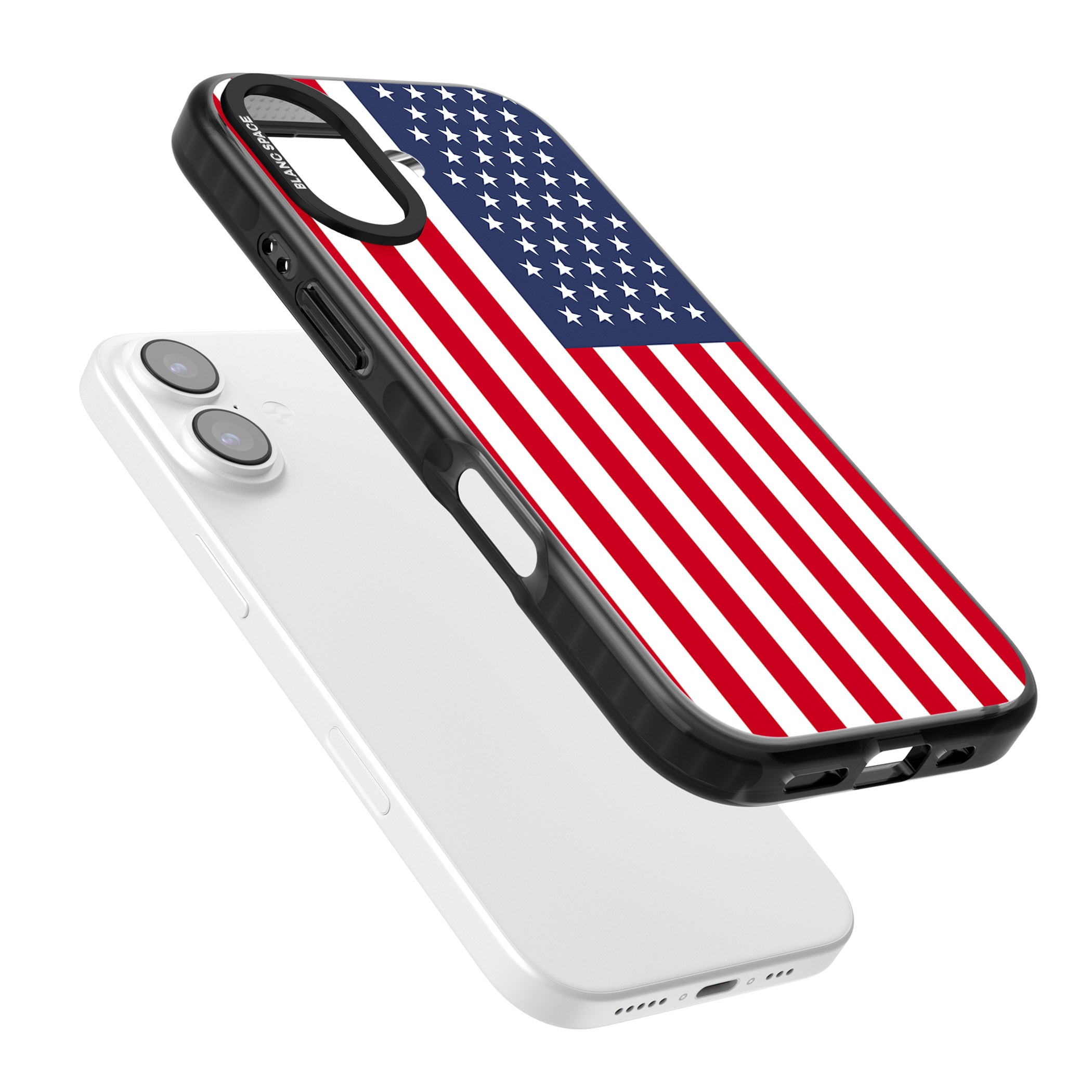 American Flag iPhone 17 Impact Black Phone Case Colours