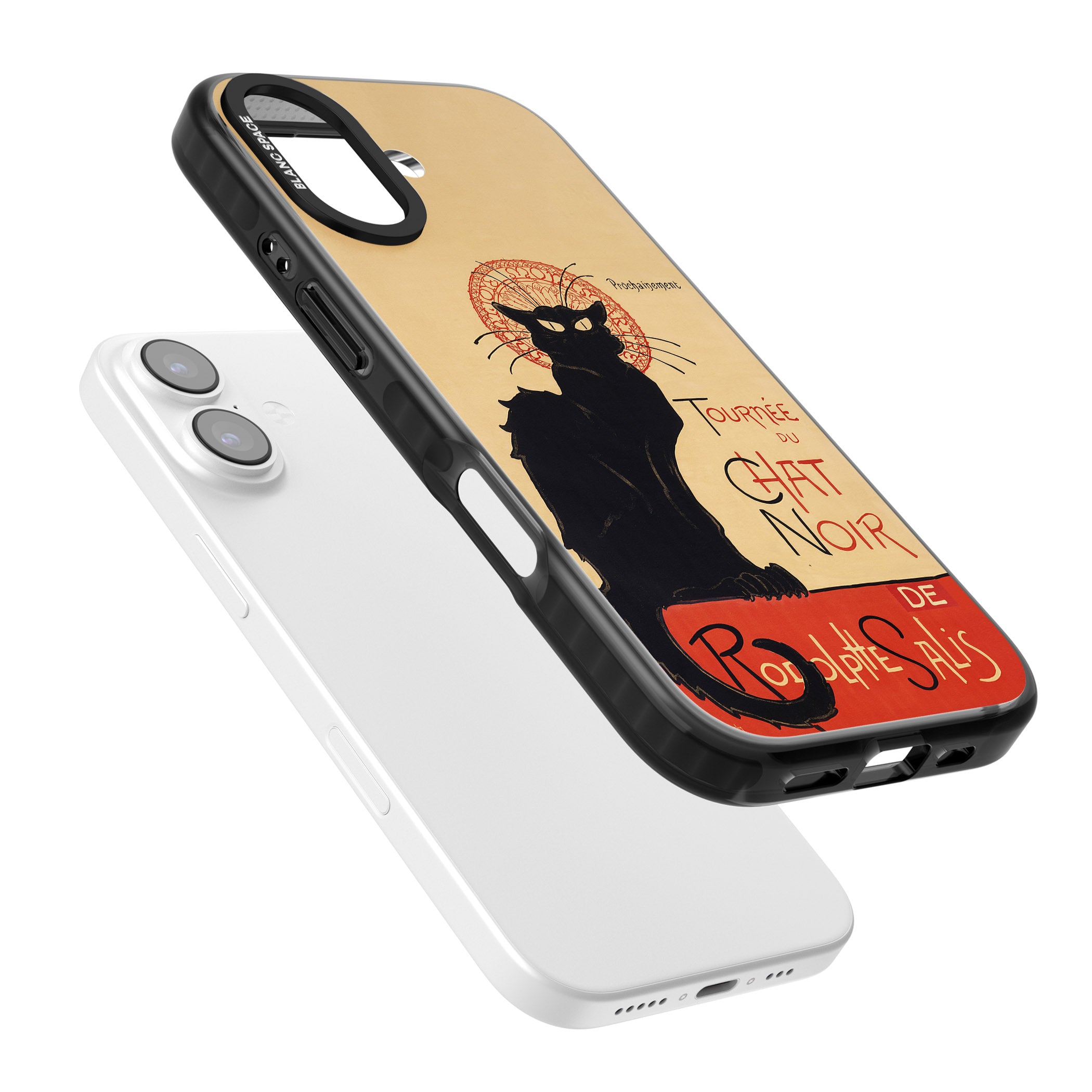 Tournee Du Chat Noir Poster iPhone 17 Impact Black Phone Case Colours