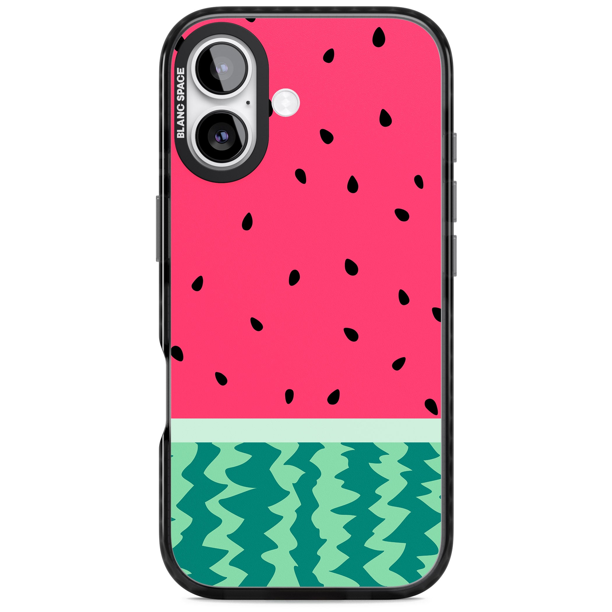 Full Watermelon iPhone 17 Impact Black Phone Case
