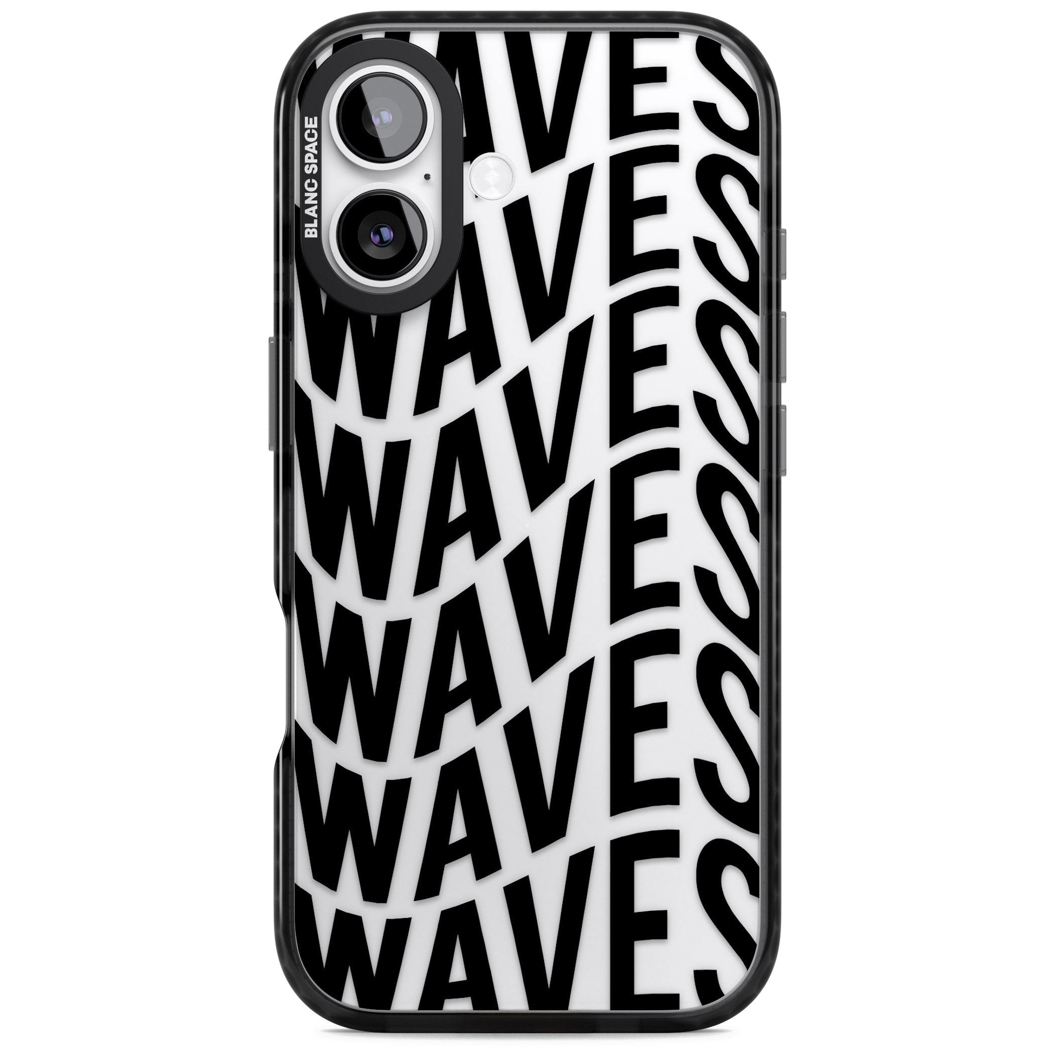 Waves iPhone 17 Impact Black Phone Case