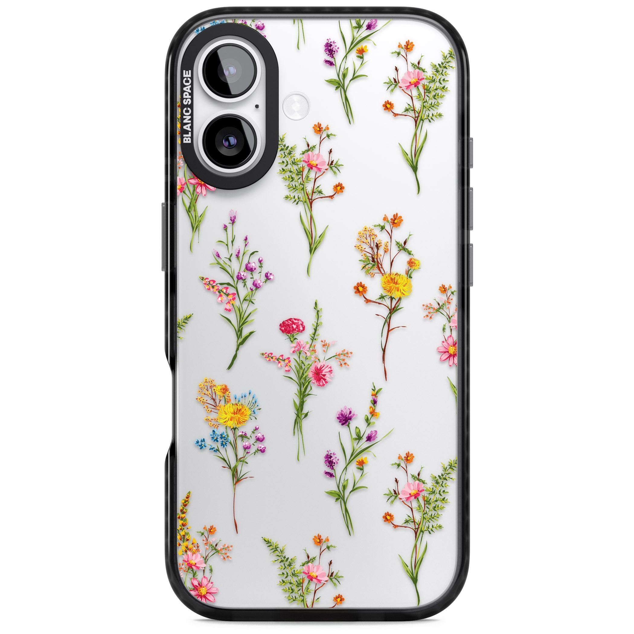 Picked Wildflowers iPhone 17 Impact Black Phone Case