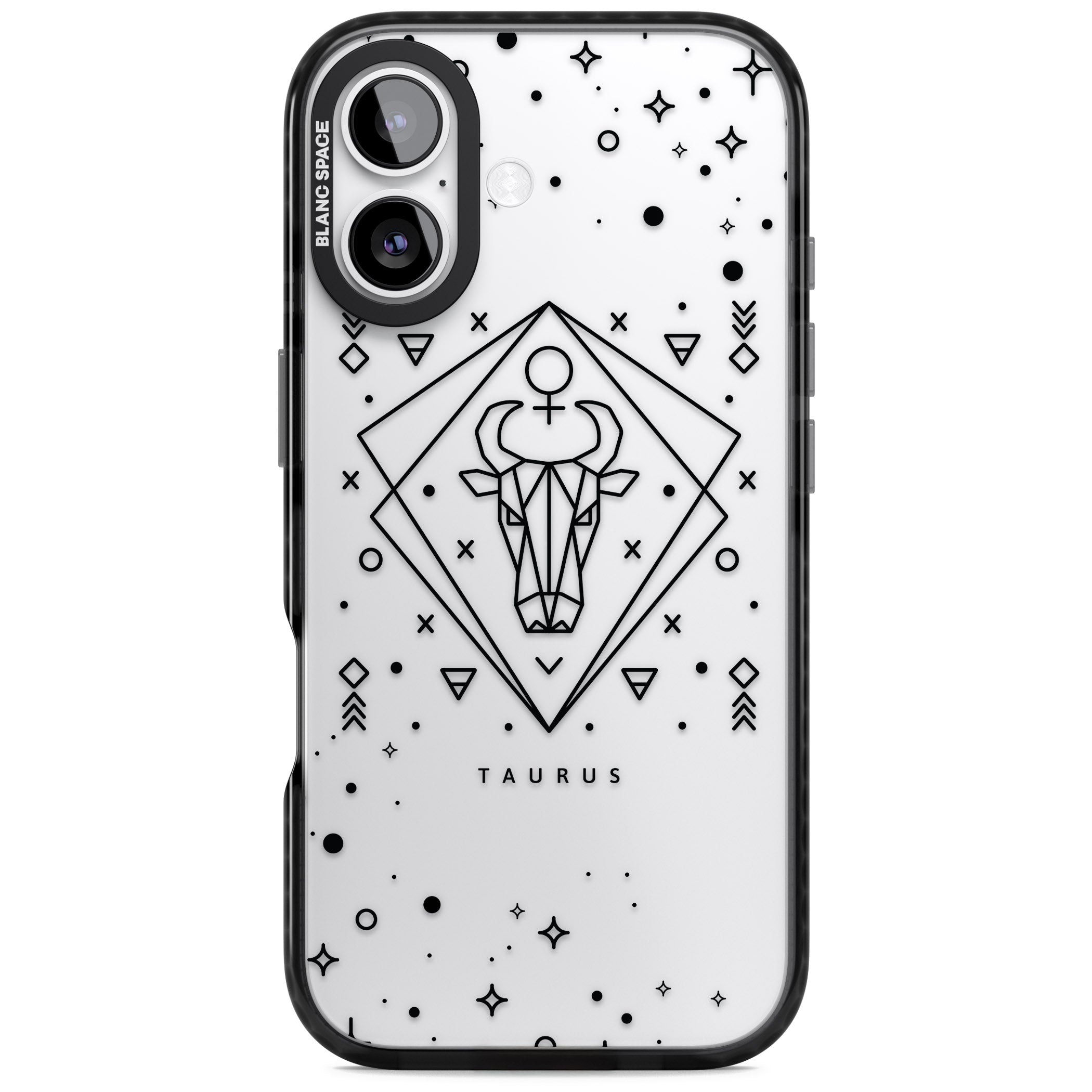 Taurus Emblem iPhone 17 Impact Black Phone Case