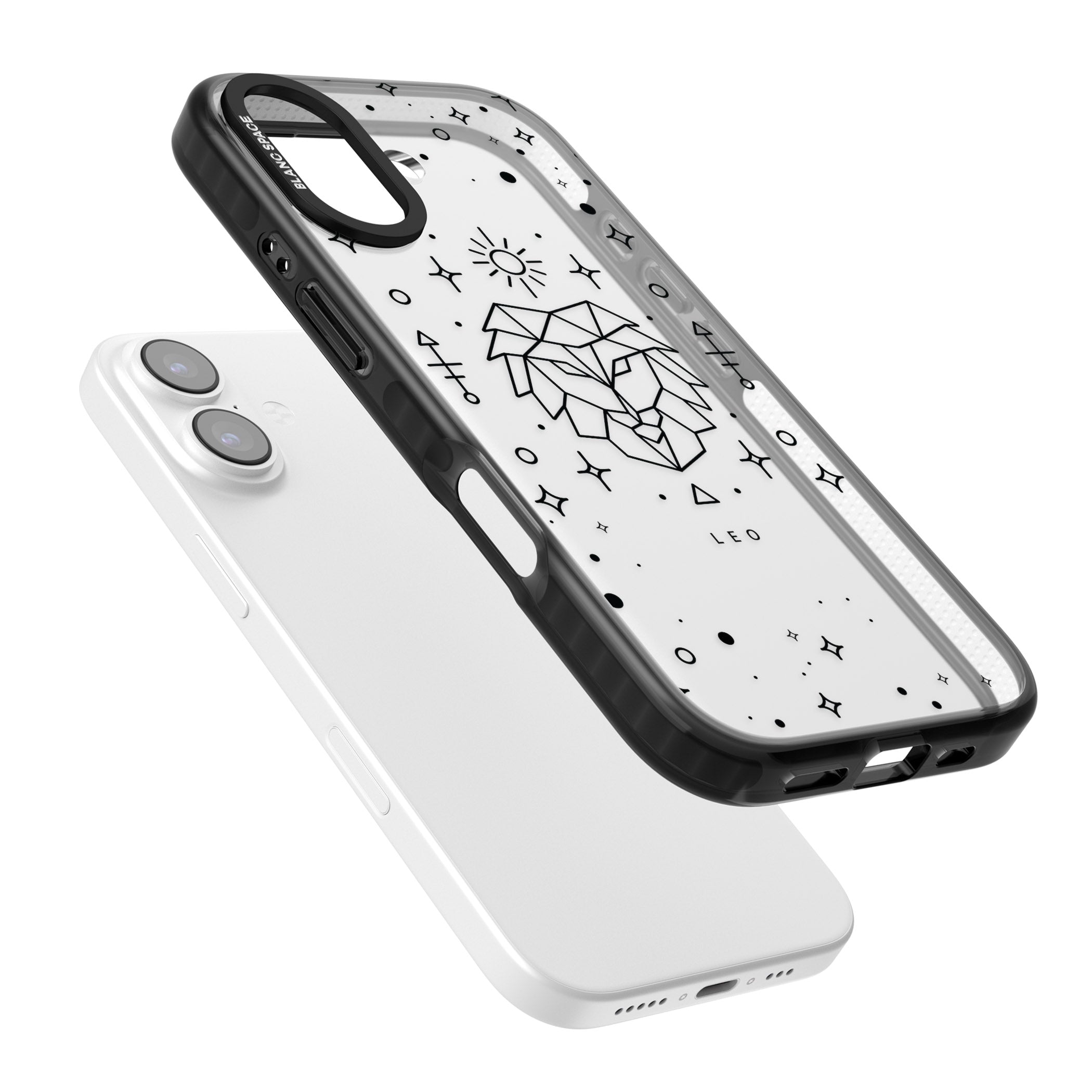 Leo Zodiac iPhone 17 Impact Black Phone Case Colours