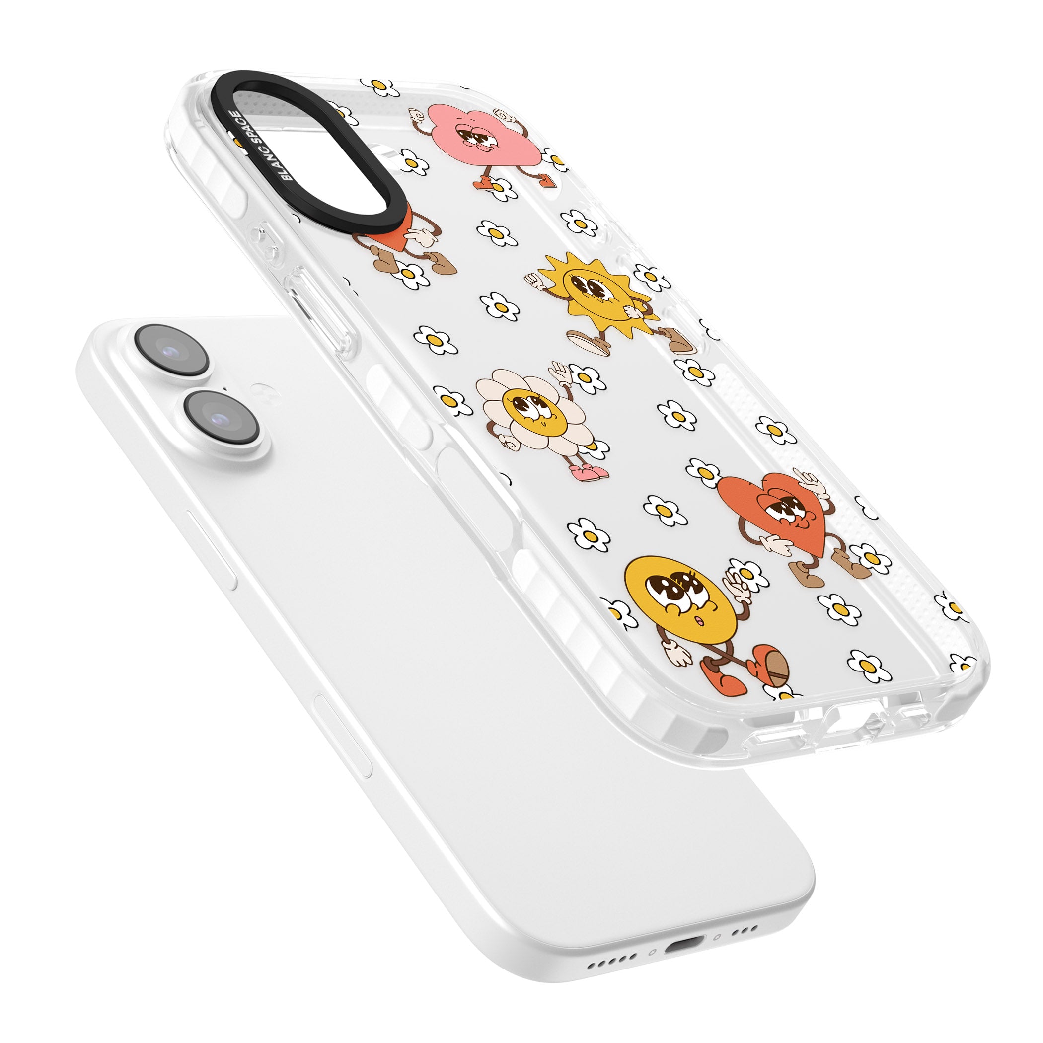 Daisies & Friends iPhone 17 Impact Clear Phone Case Colours
