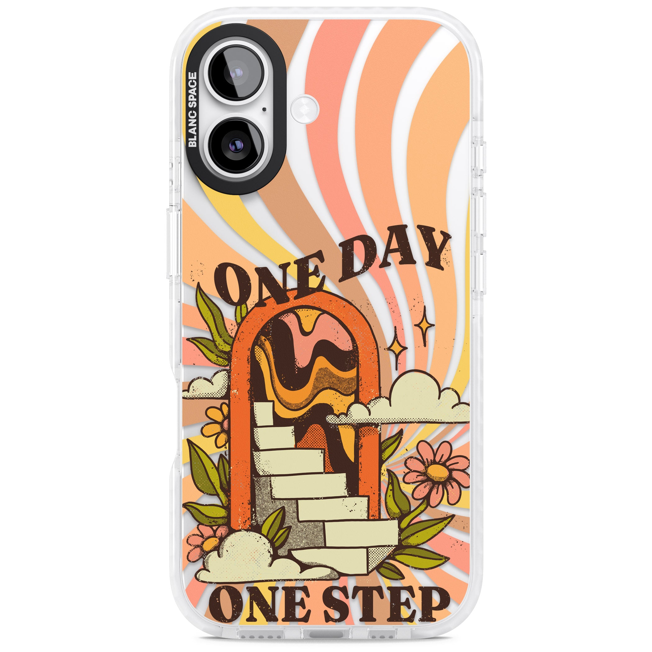 One Day One Step iPhone 17 Impact Clear Phone Case