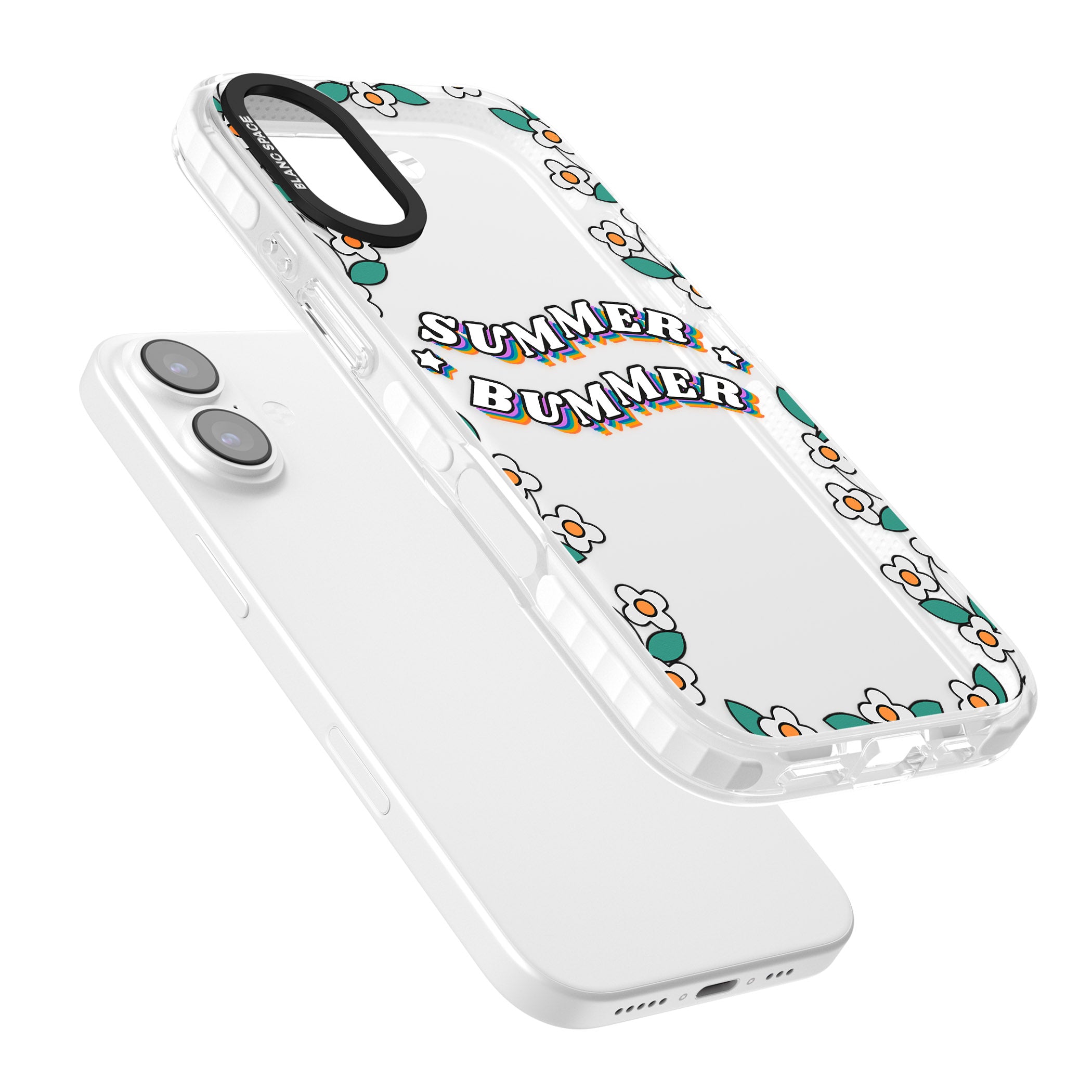 Summer Bummer iPhone 17 Impact Clear Phone Case Colours
