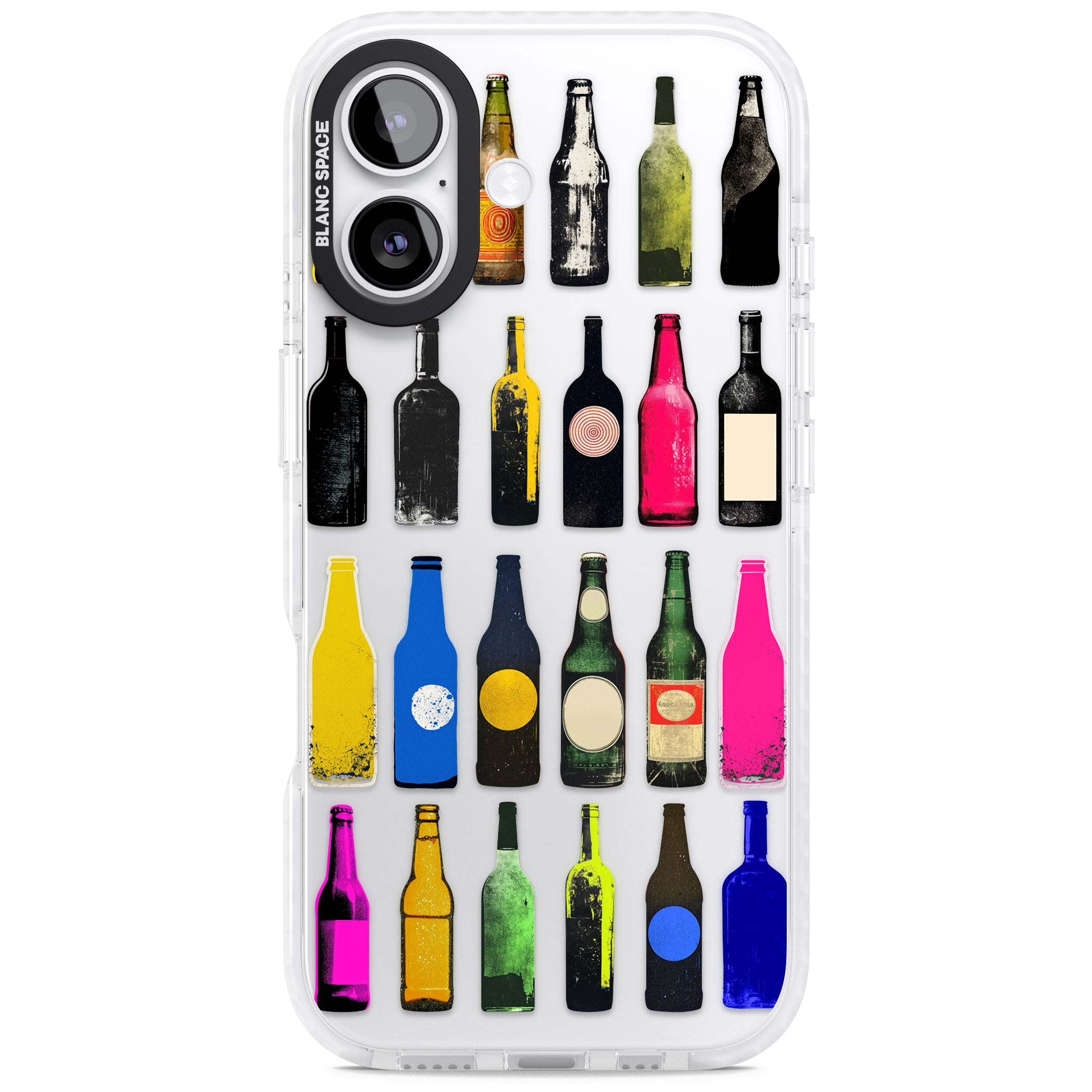 Glass Bottles iPhone 17 Impact Clear Phone Case
