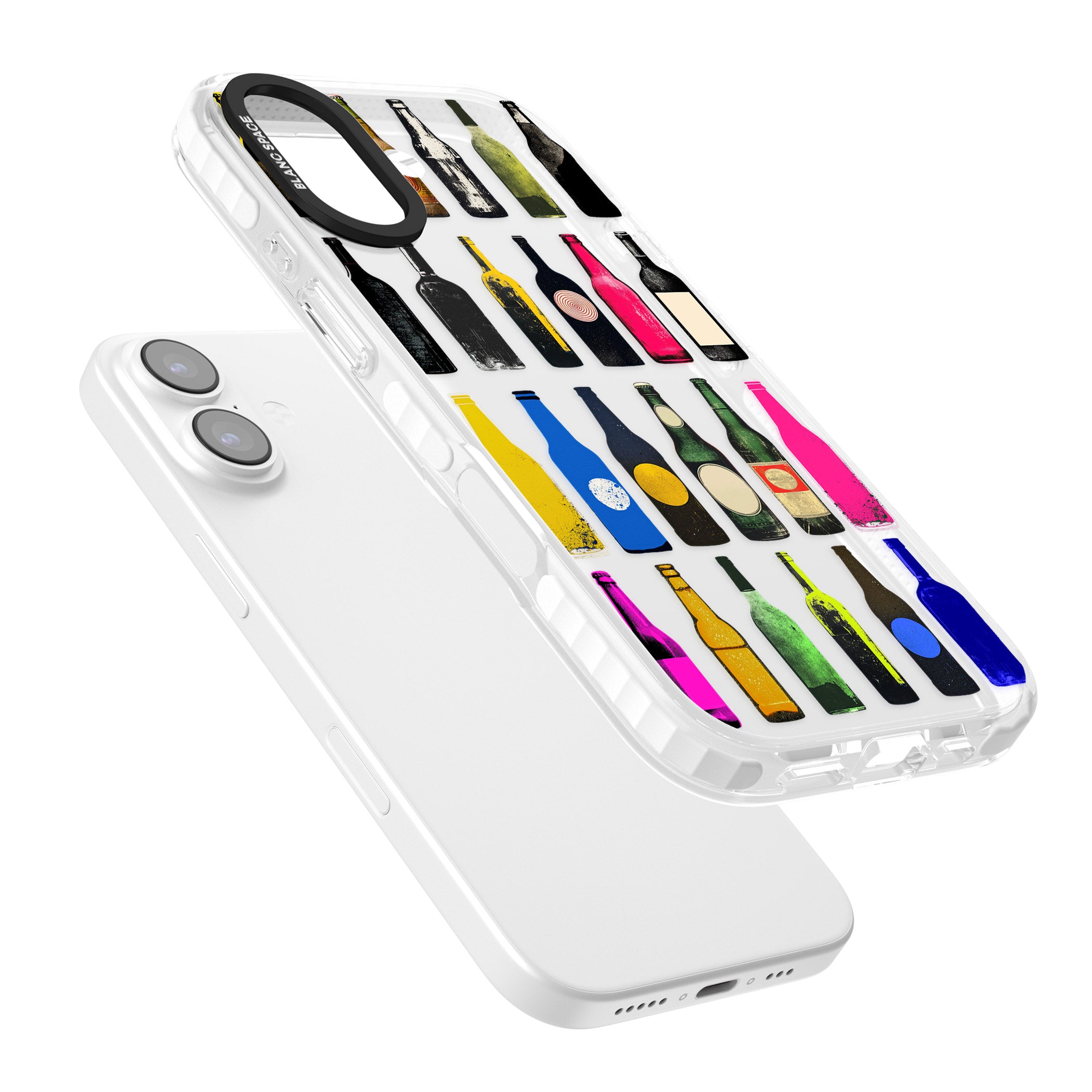 Glass Bottles iPhone 17 Impact Clear Phone Case Colours