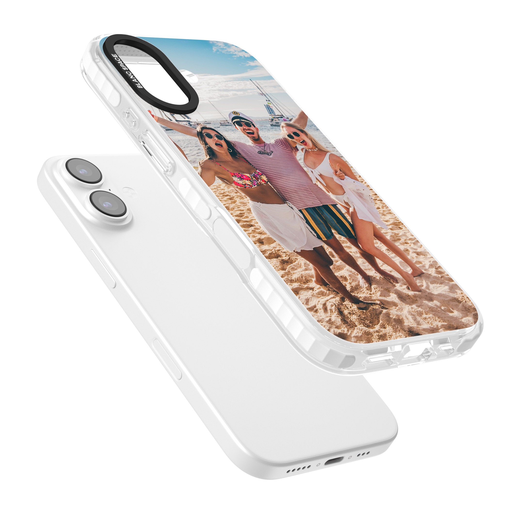 Personalised Photo iPhone 17 Impact Clear Phone Case Colours