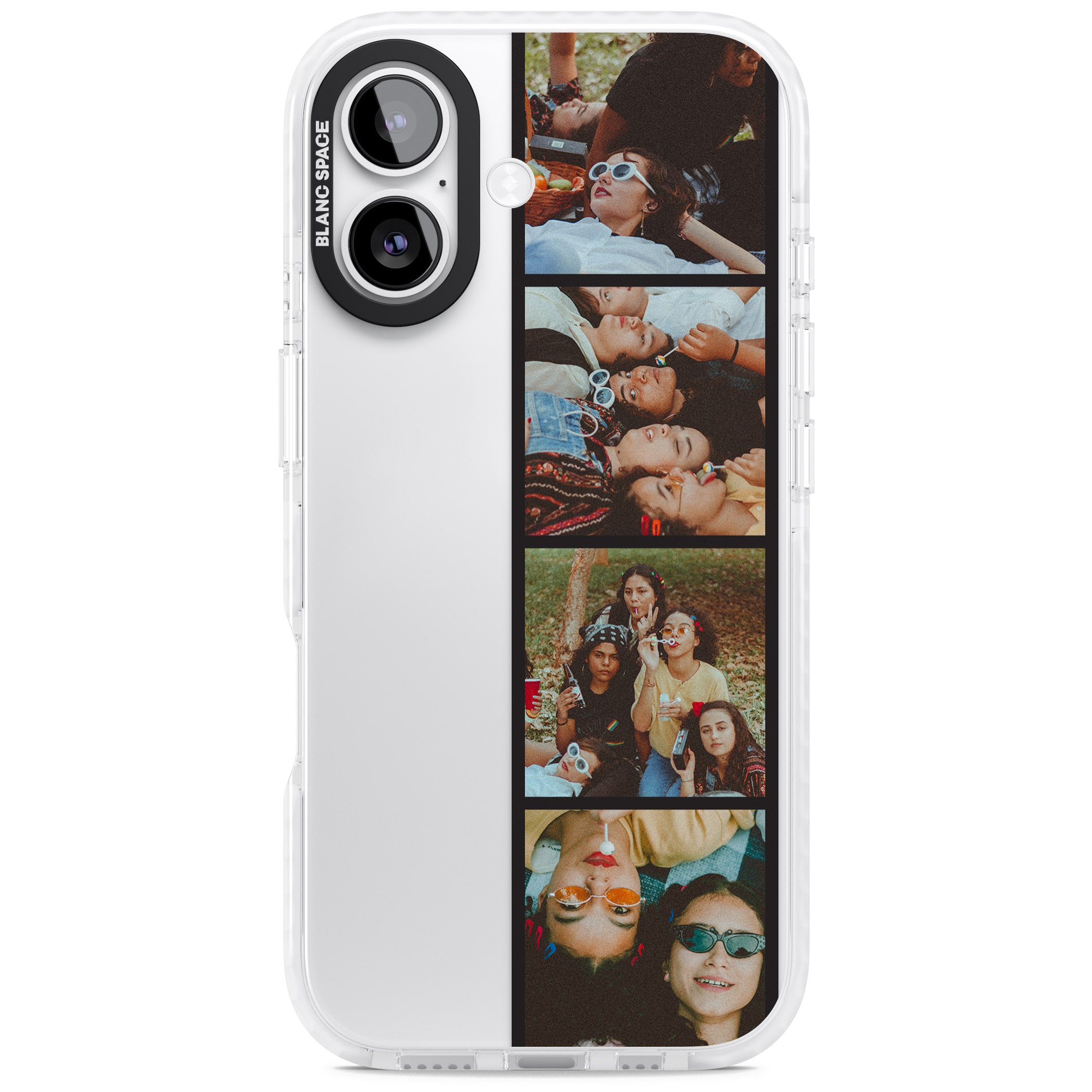 Personalised Photo Strip iPhone 17 Impact Clear Phone Case