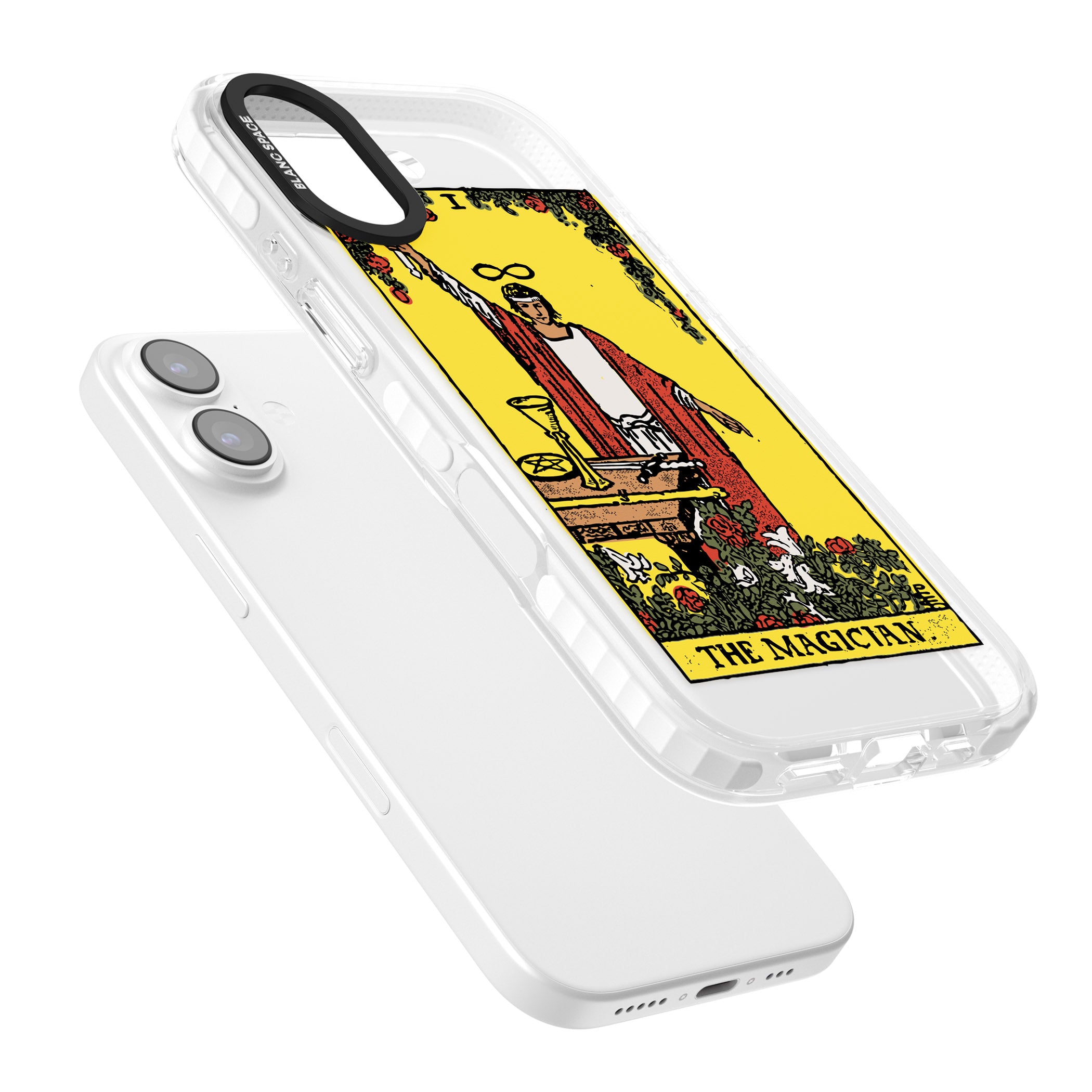 Personalised The Magician Tarot Card (Color) iPhone 17 Impact Clear Phone Case Colours