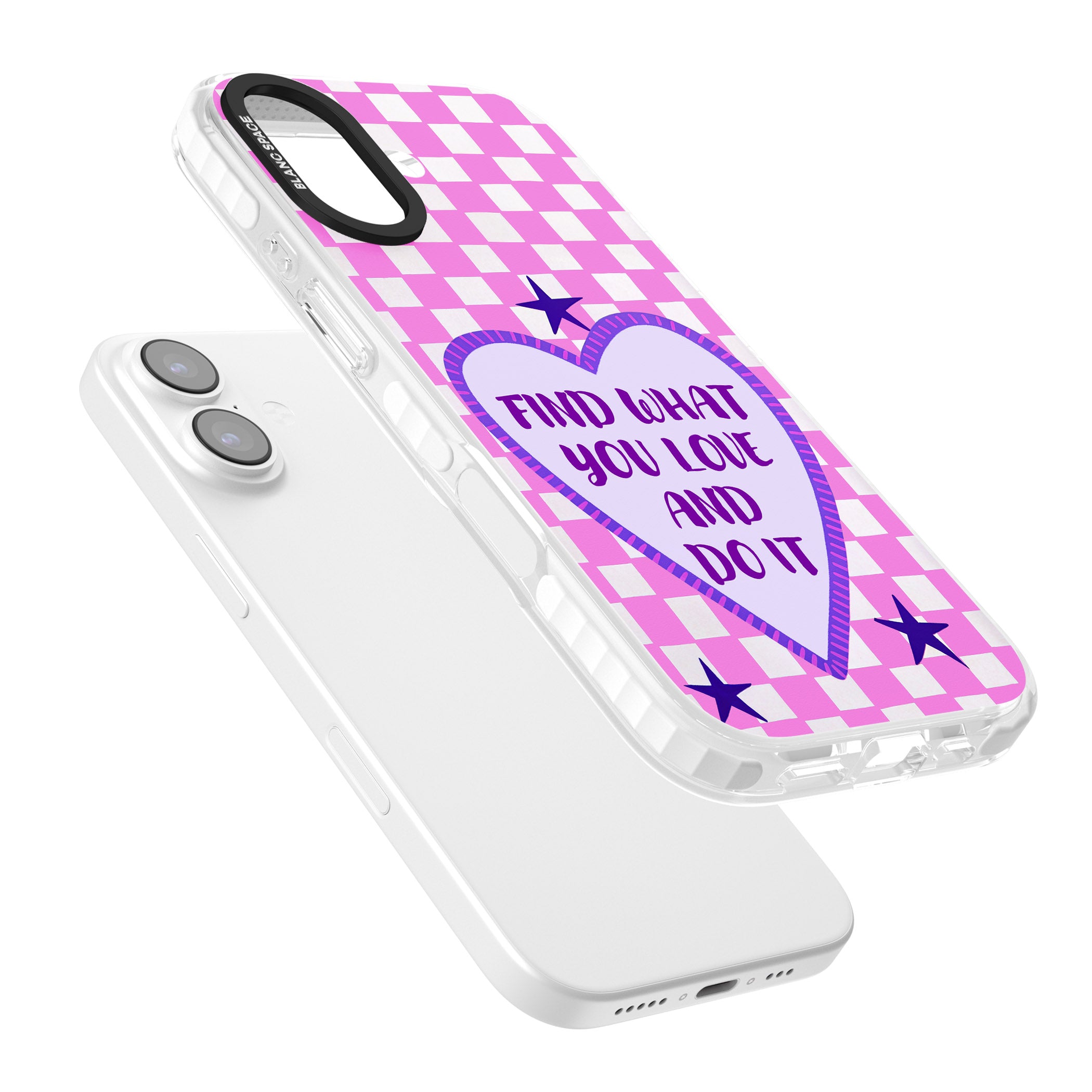 Find What You Love iPhone 17 Impact Clear Phone Case Colours