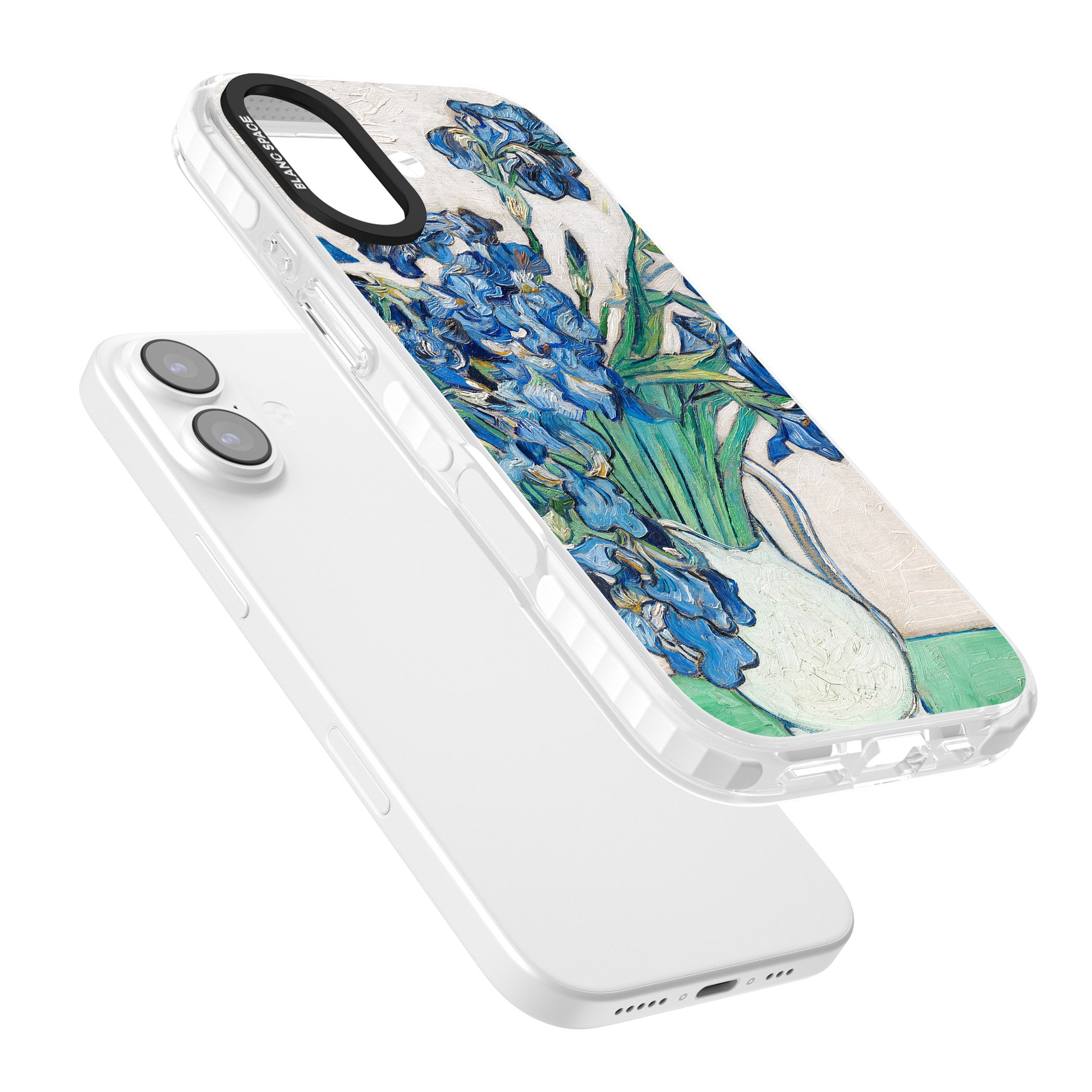 Irises By Vincent Van Gogh iPhone 17 Impact Clear Phone Case Colours