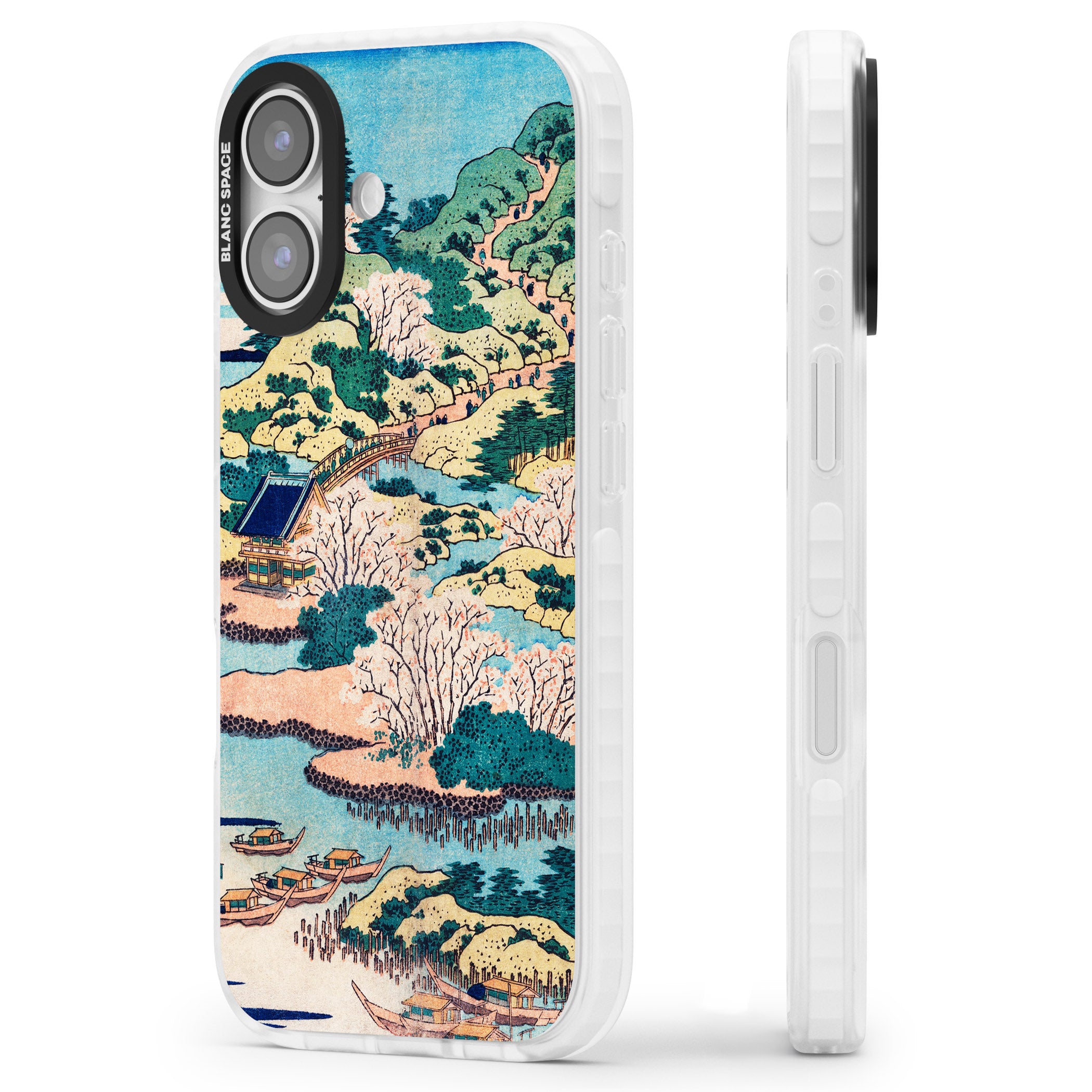 Coastal Community iPhone 17 Impact Clear Phone Case Side Profile