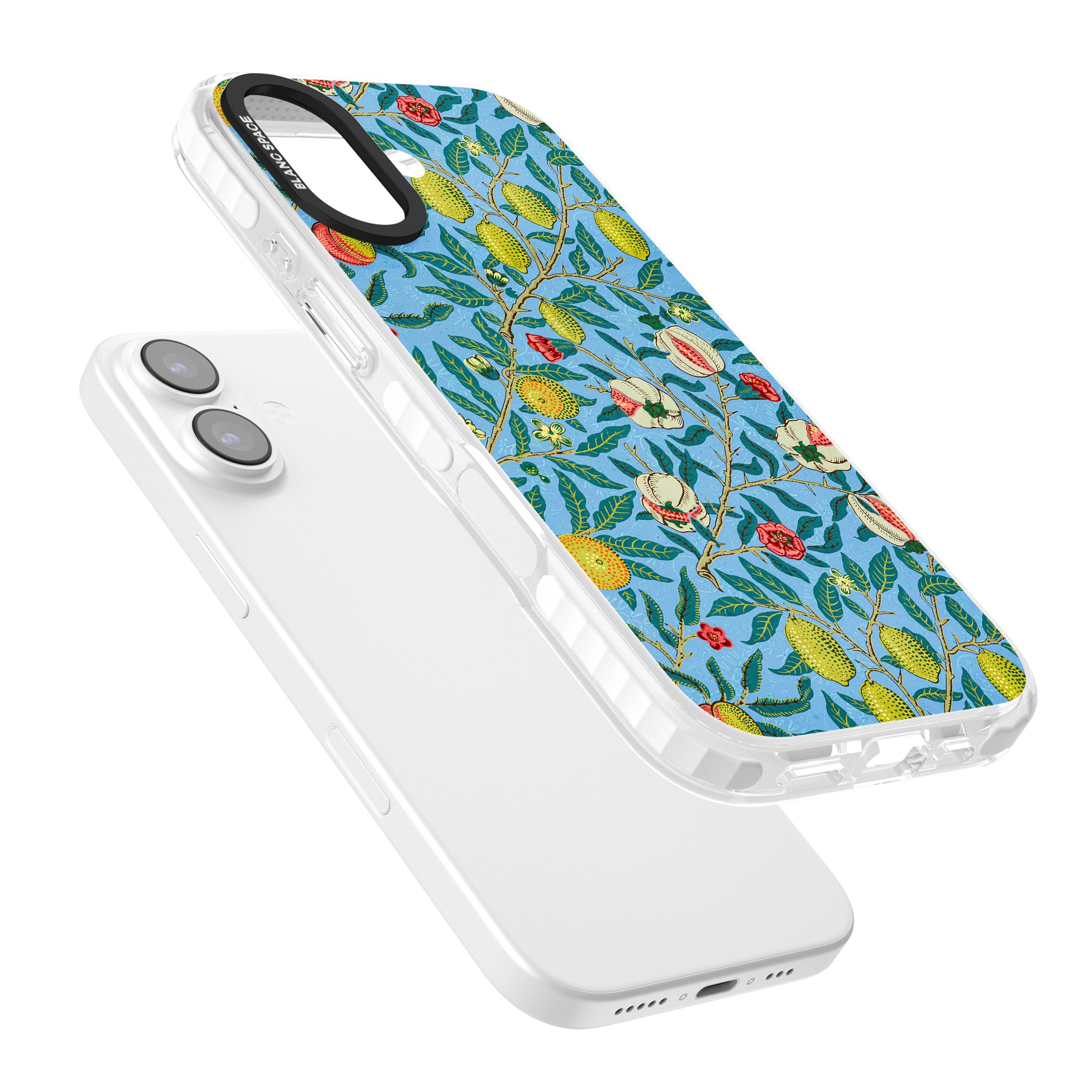 Vintage Fruits iPhone 17 Impact Clear Phone Case Colours