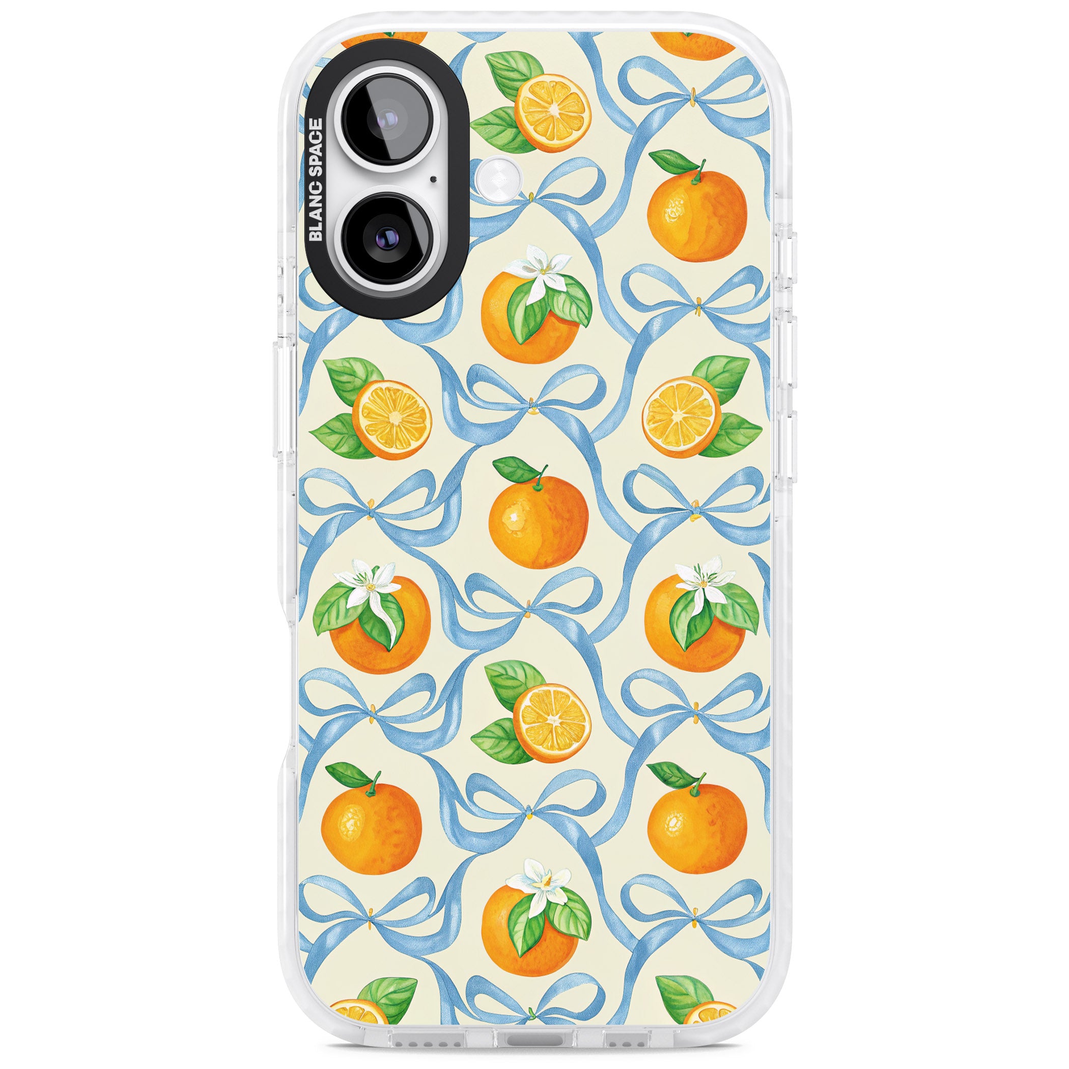 Bows & Clementines iPhone 17 Impact Clear Phone Case