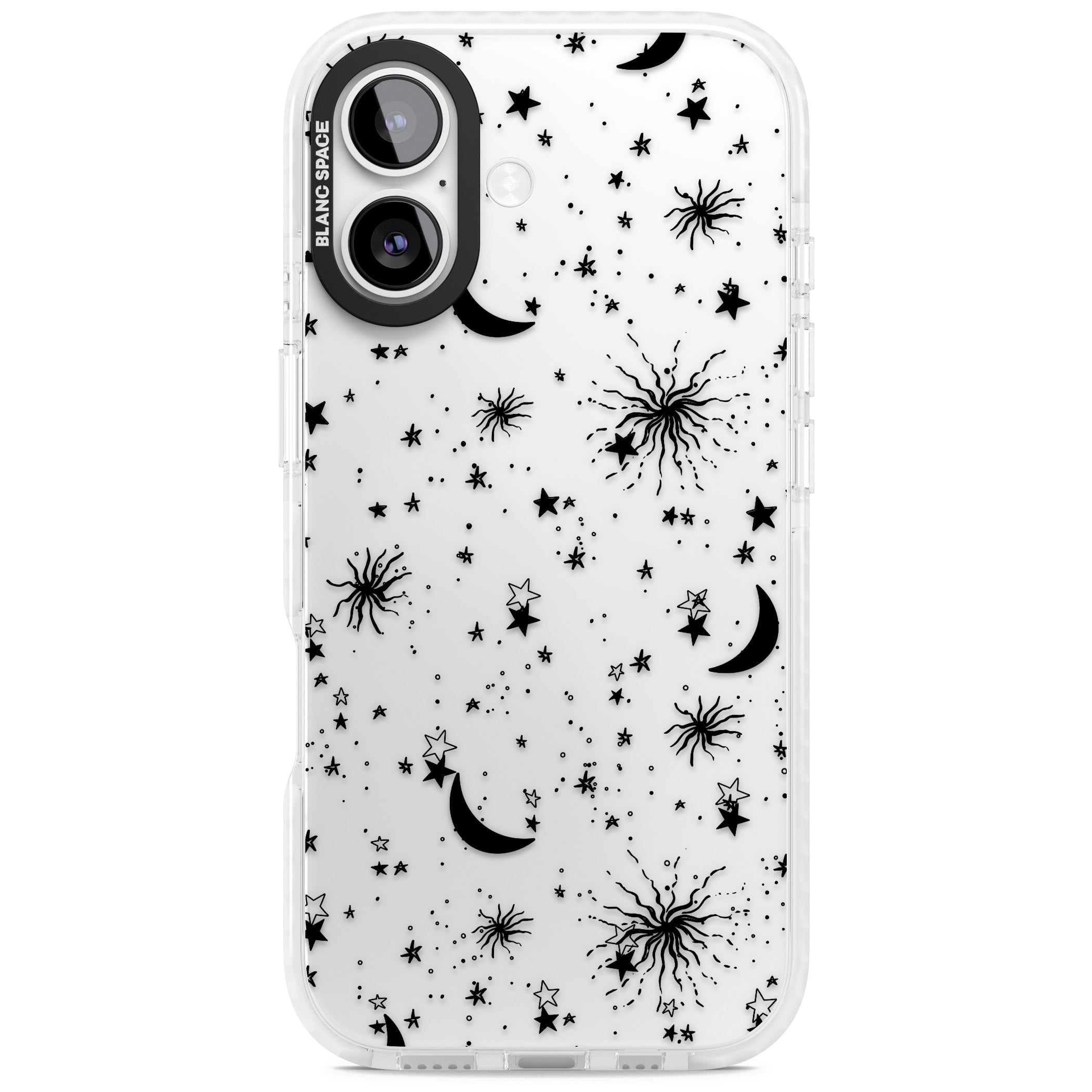 Celestial Night iPhone 17 Impact Clear Phone Case