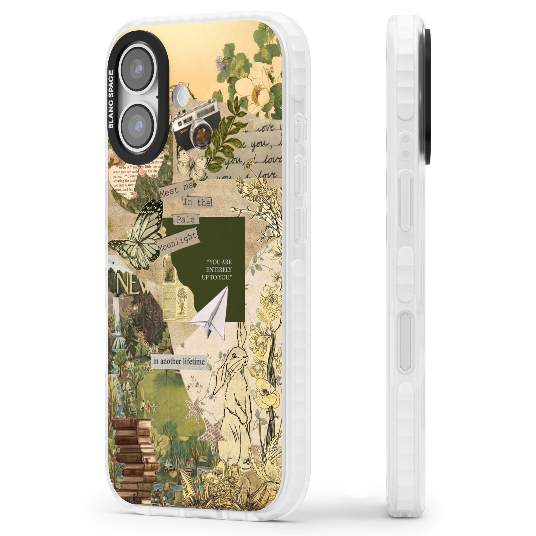 Country Wonderland iPhone 17 Impact Clear Phone Case Side Profile