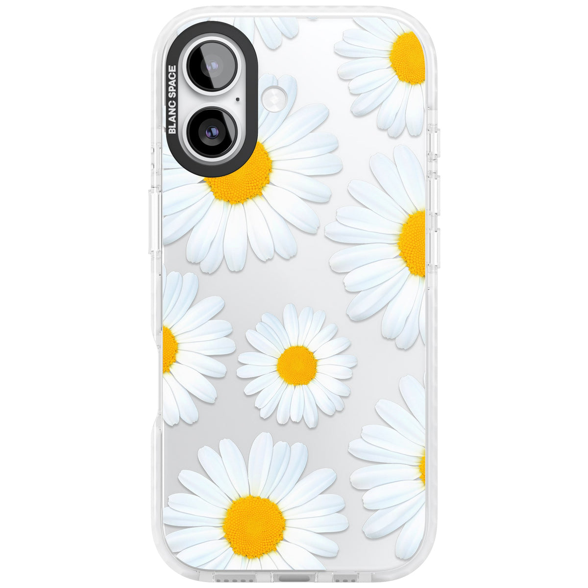 Summer Daisy iPhone 16 / iPhone 16 Plus / iPhone 17 Impact Clear Phone Case front