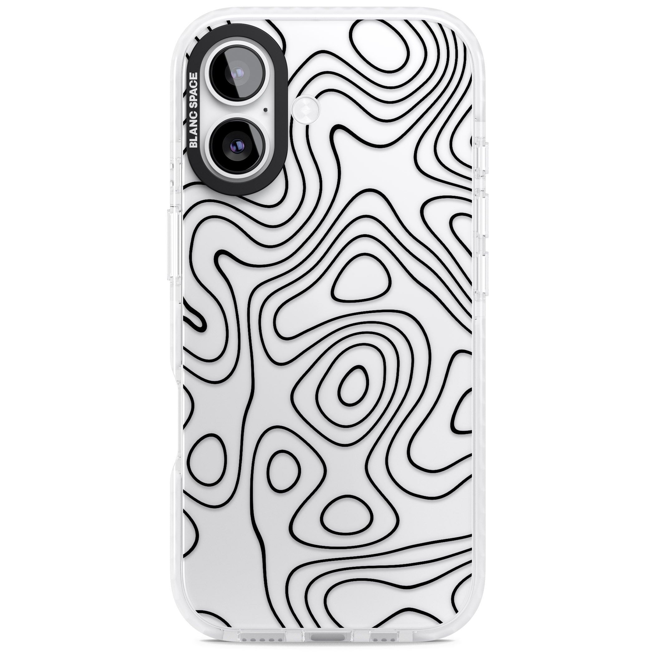 Damascus Steel iPhone 17 Impact Clear Phone Case