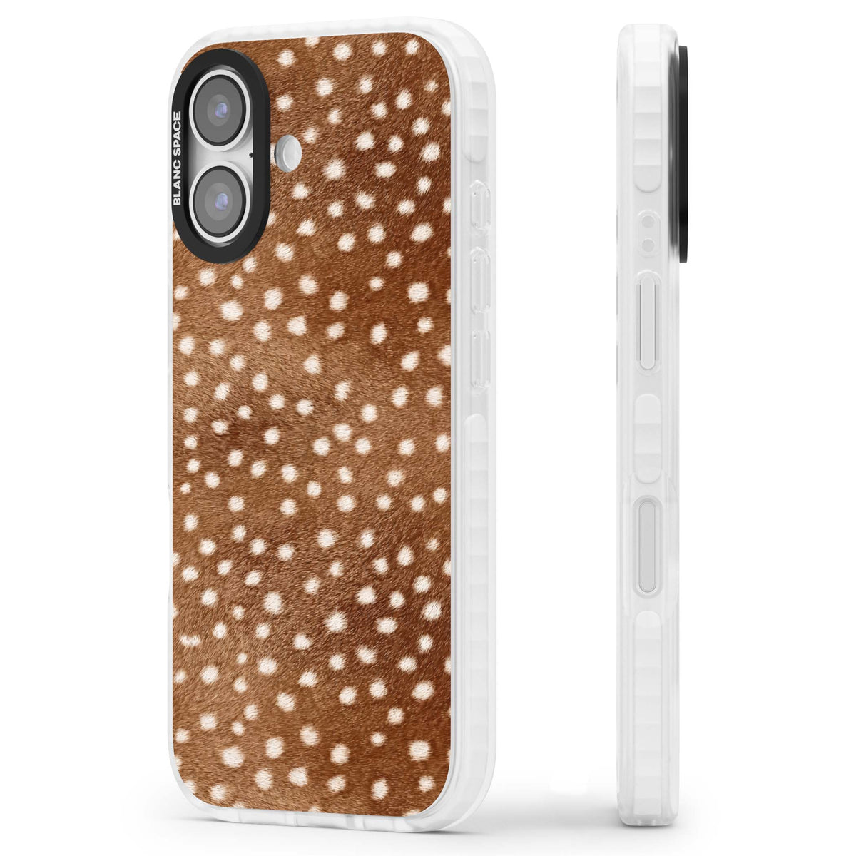 Deer Print animals iPhone case | Black Impact case for iPhone 17
