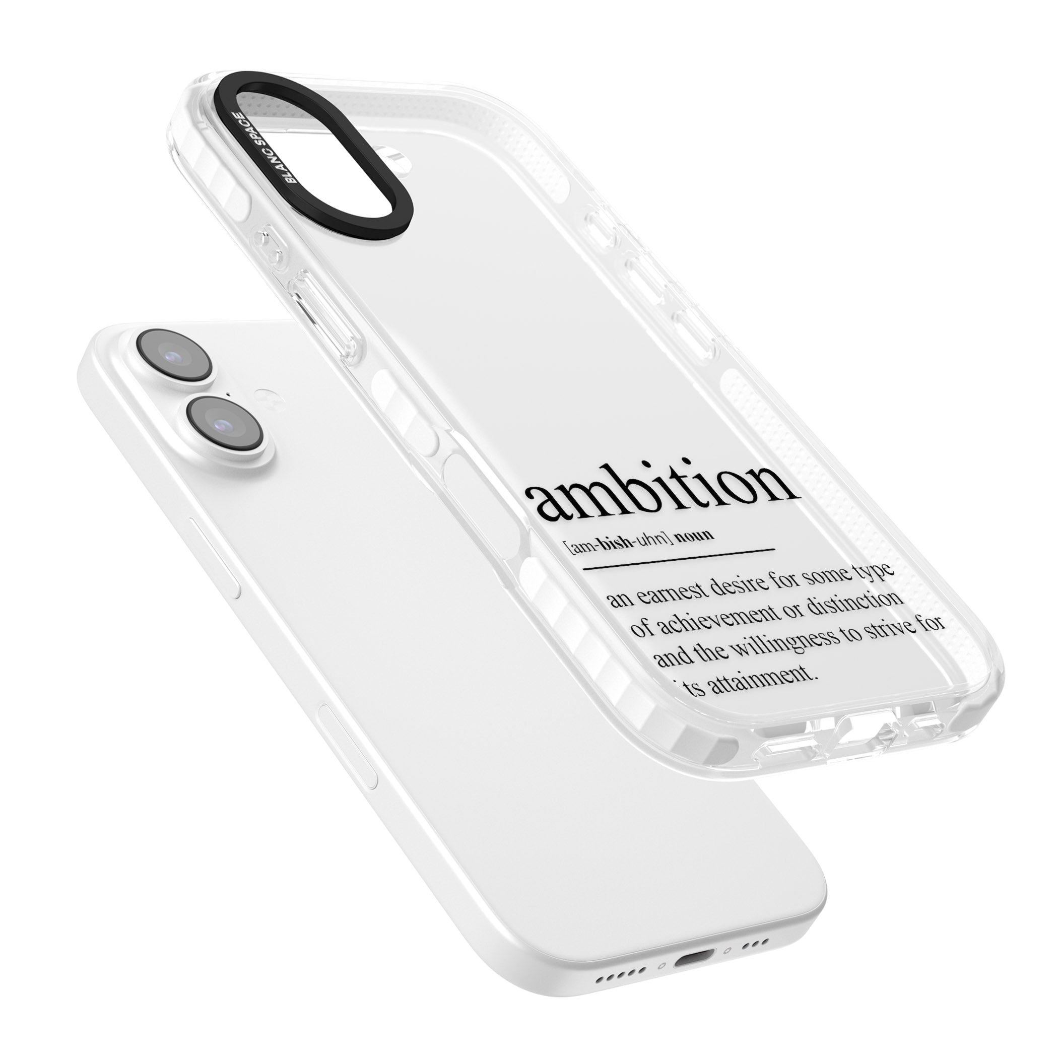 Ambition iPhone 17 Impact Clear Phone Case Colours