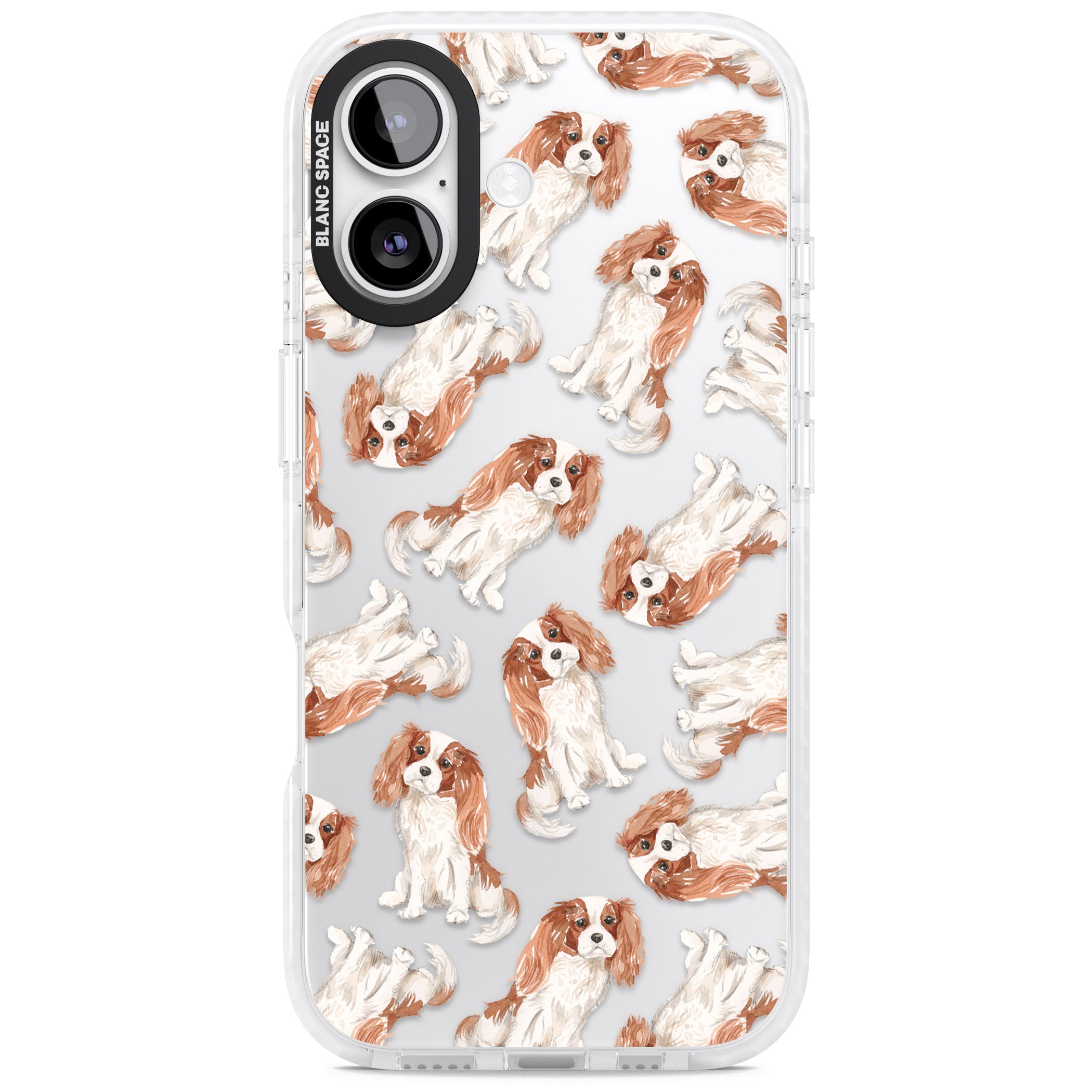 Cavalier King Charles Spaniel iPhone 17 Impact Clear Phone Case