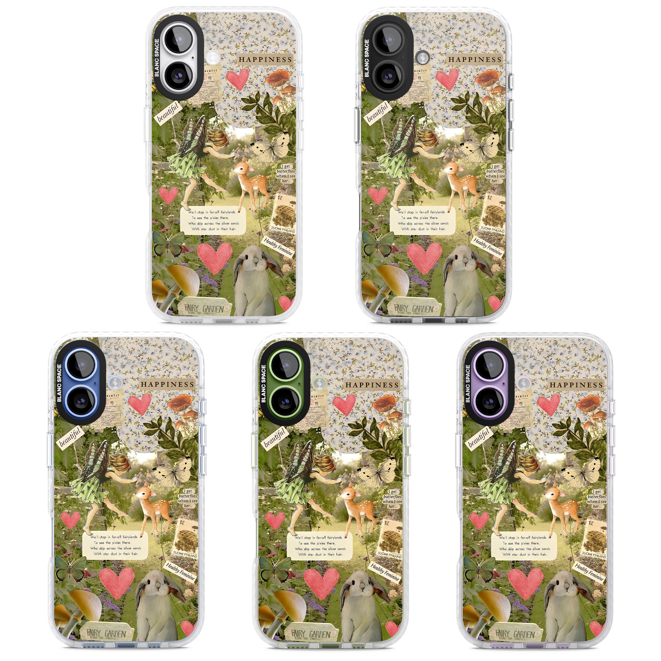 Soft Fairy iPhone 17 Impact Clear Phone Case APT Impact Protection