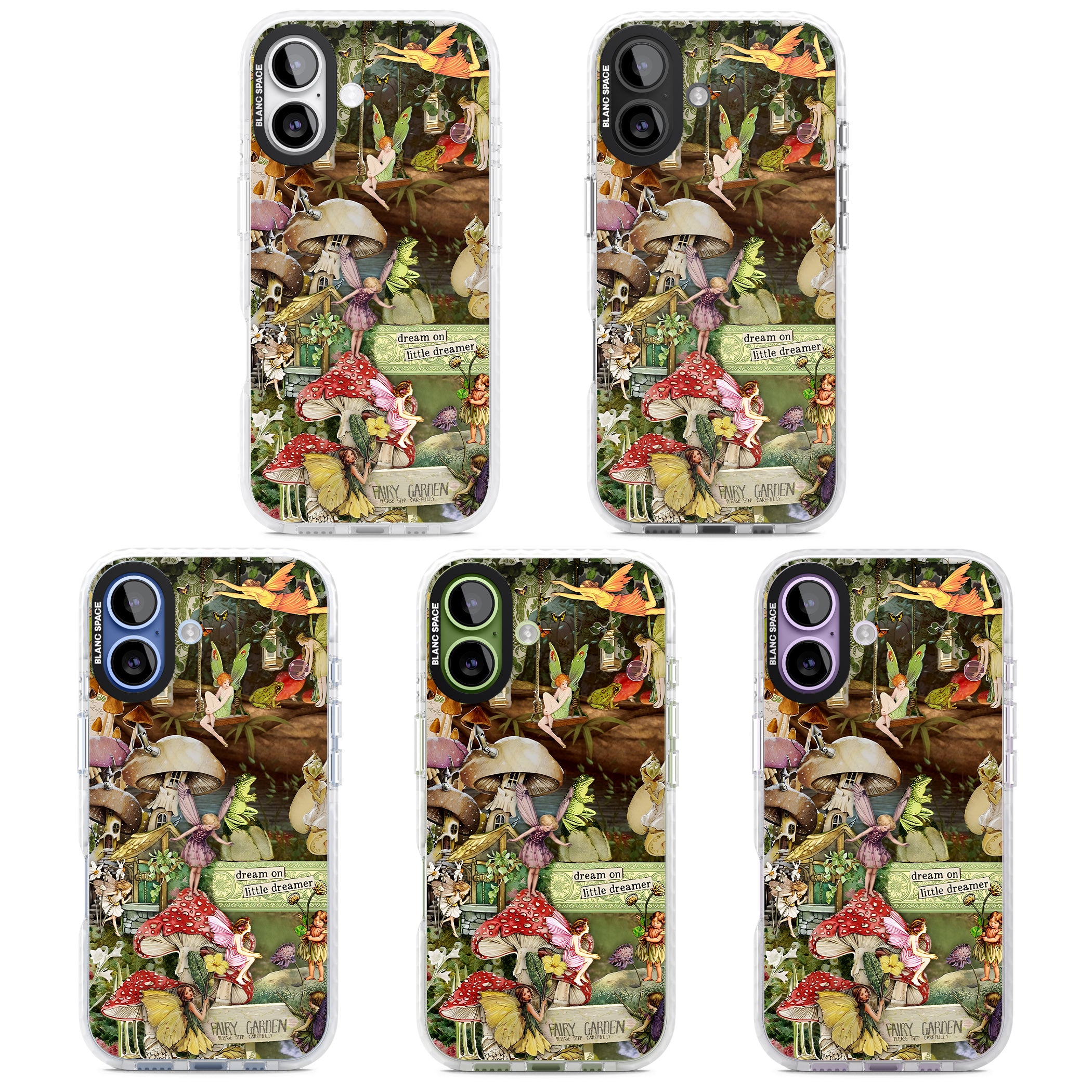 Dreamy Garden iPhone 17 Impact Clear Phone Case APT Impact Protection