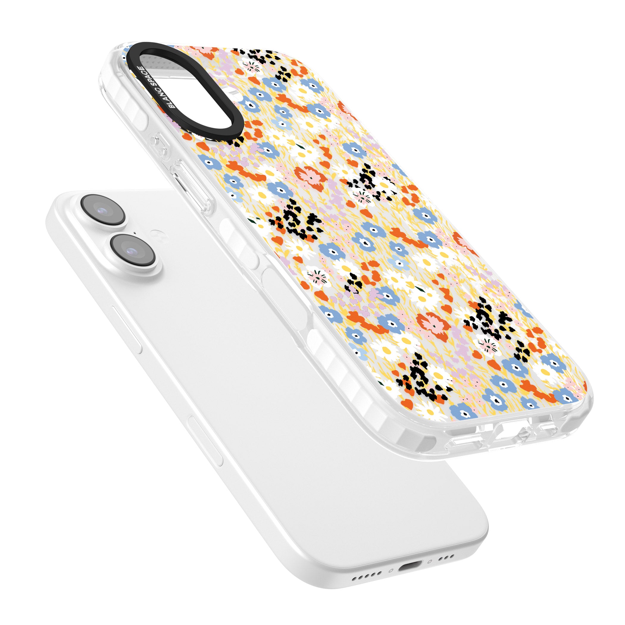 Floral Delight: Vibrant Blooms iPhone 17 Impact Clear Phone Case Colours