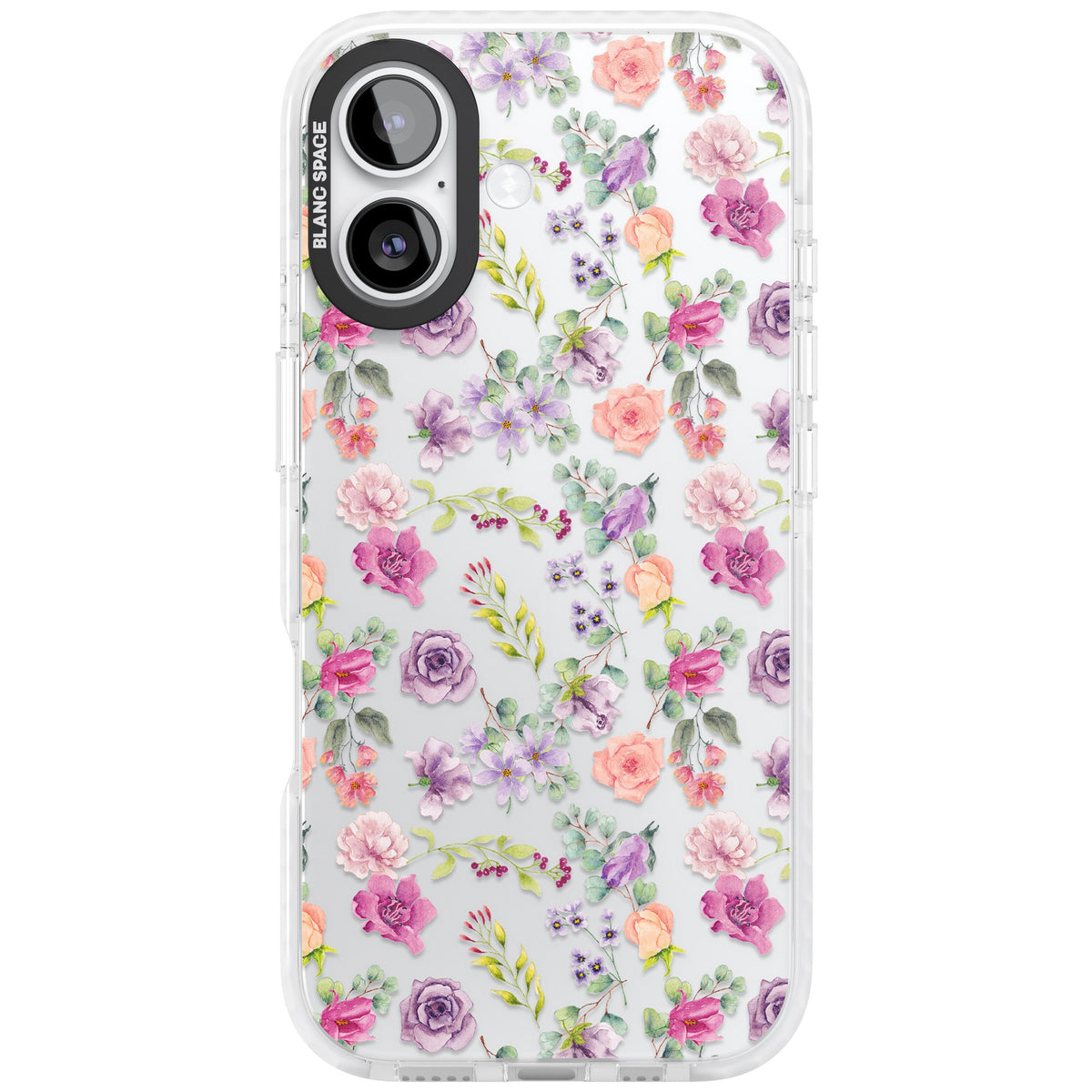 Sunday Flowers iPhone 16 / iPhone 16 Plus / iPhone 17 Impact Clear Phone Case front