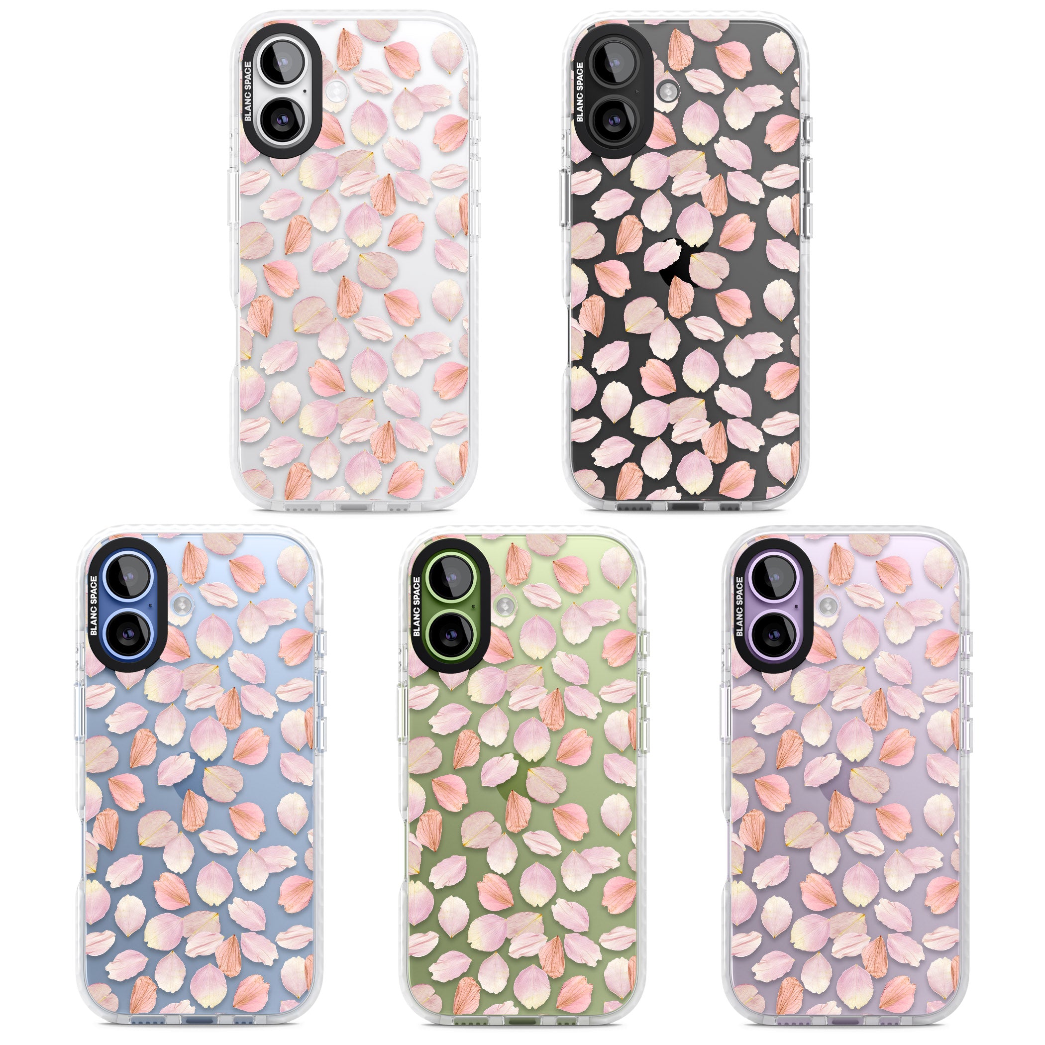 Petal Dream iPhone 17 Impact Clear Phone Case APT Impact Protection