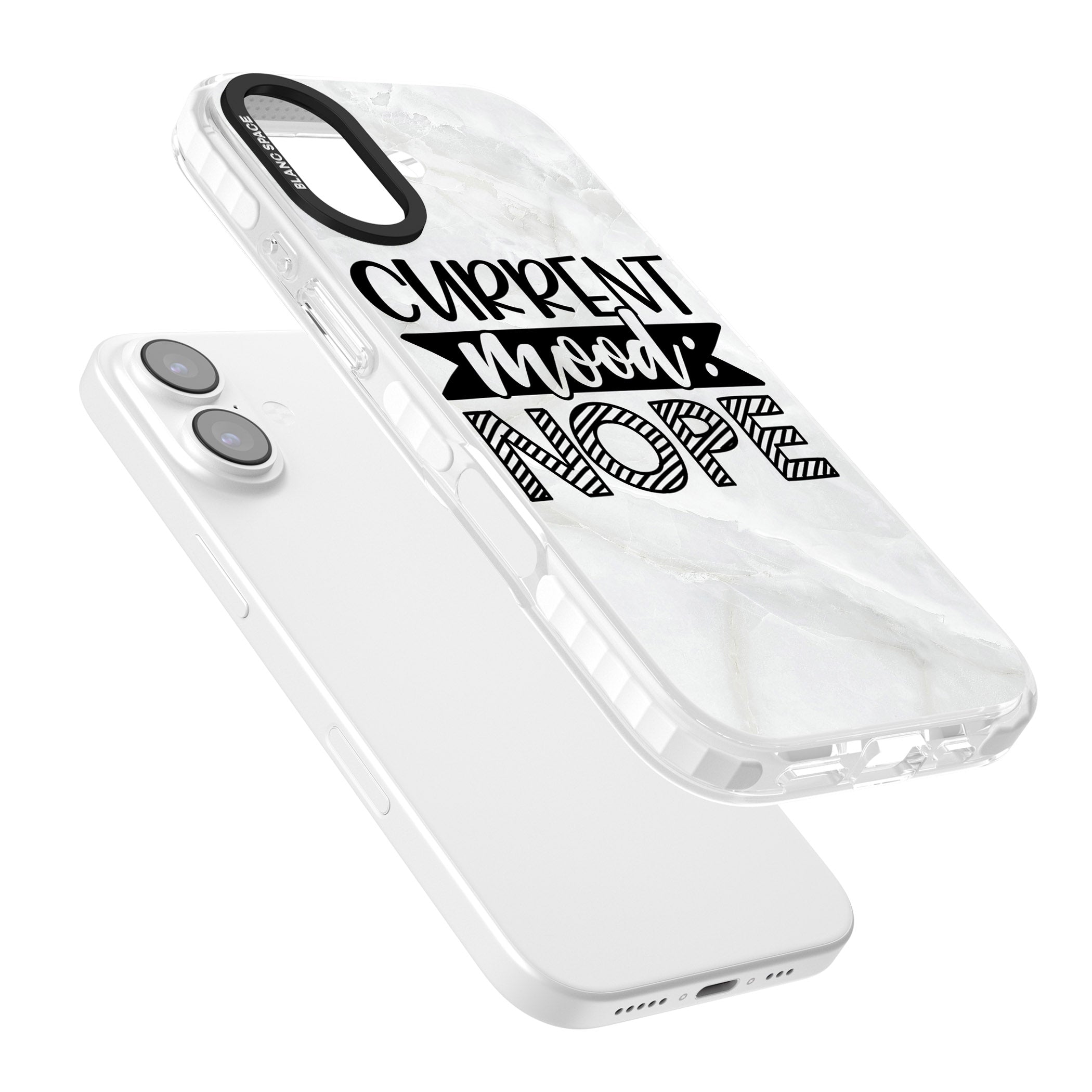 Current Mood Nope iPhone 17 Impact Clear Phone Case Colours