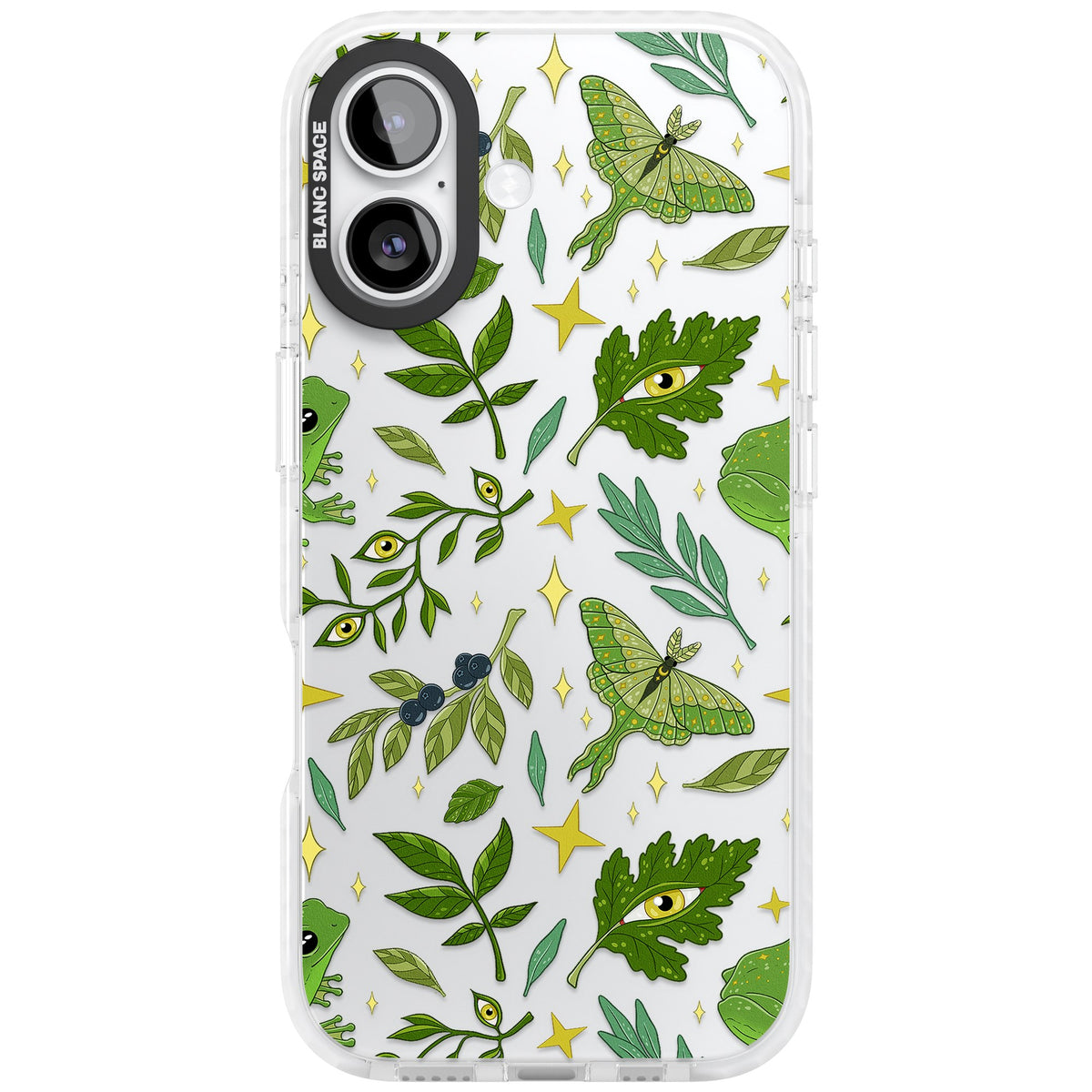 Forest Senses iPhone 16 / iPhone 16 Plus / iPhone 17 Impact Clear Phone Case front