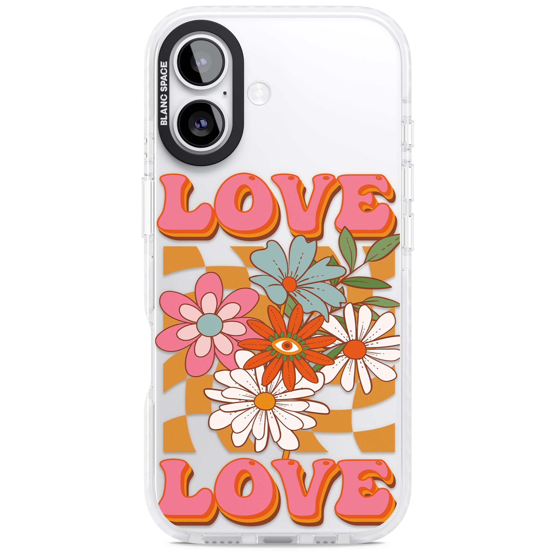 Love Bloom iPhone 17 Impact Clear Phone Case