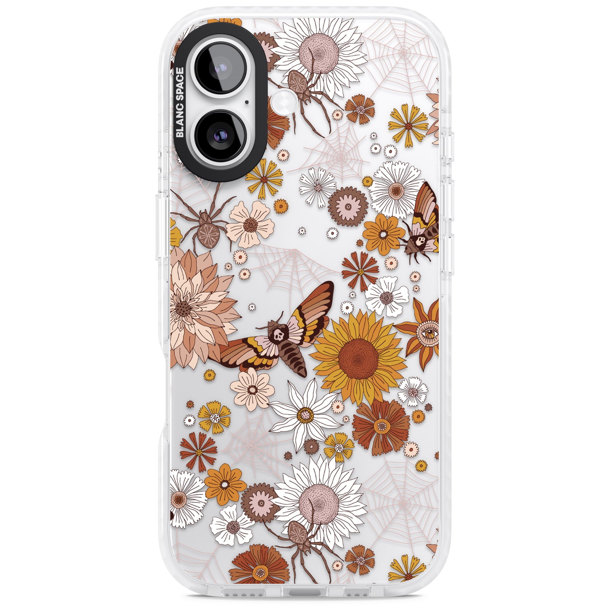 Halloween Wildlife iPhone 17 Impact Clear Phone Case