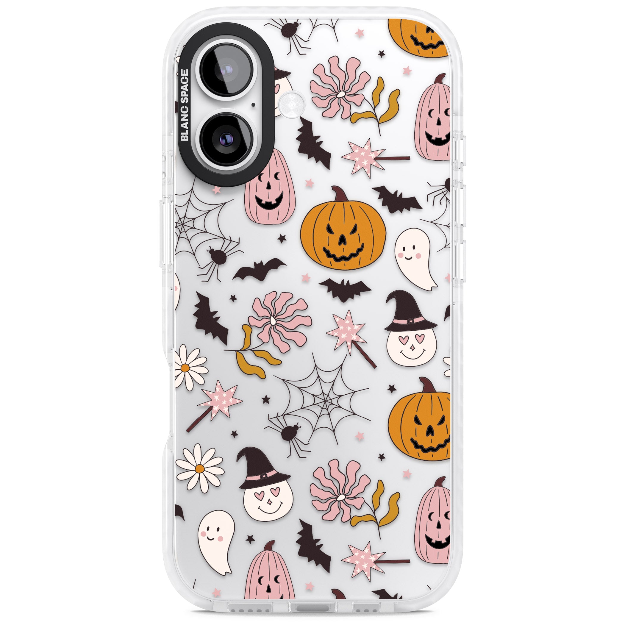 Spooky Mix iPhone 17 Impact Clear Phone Case