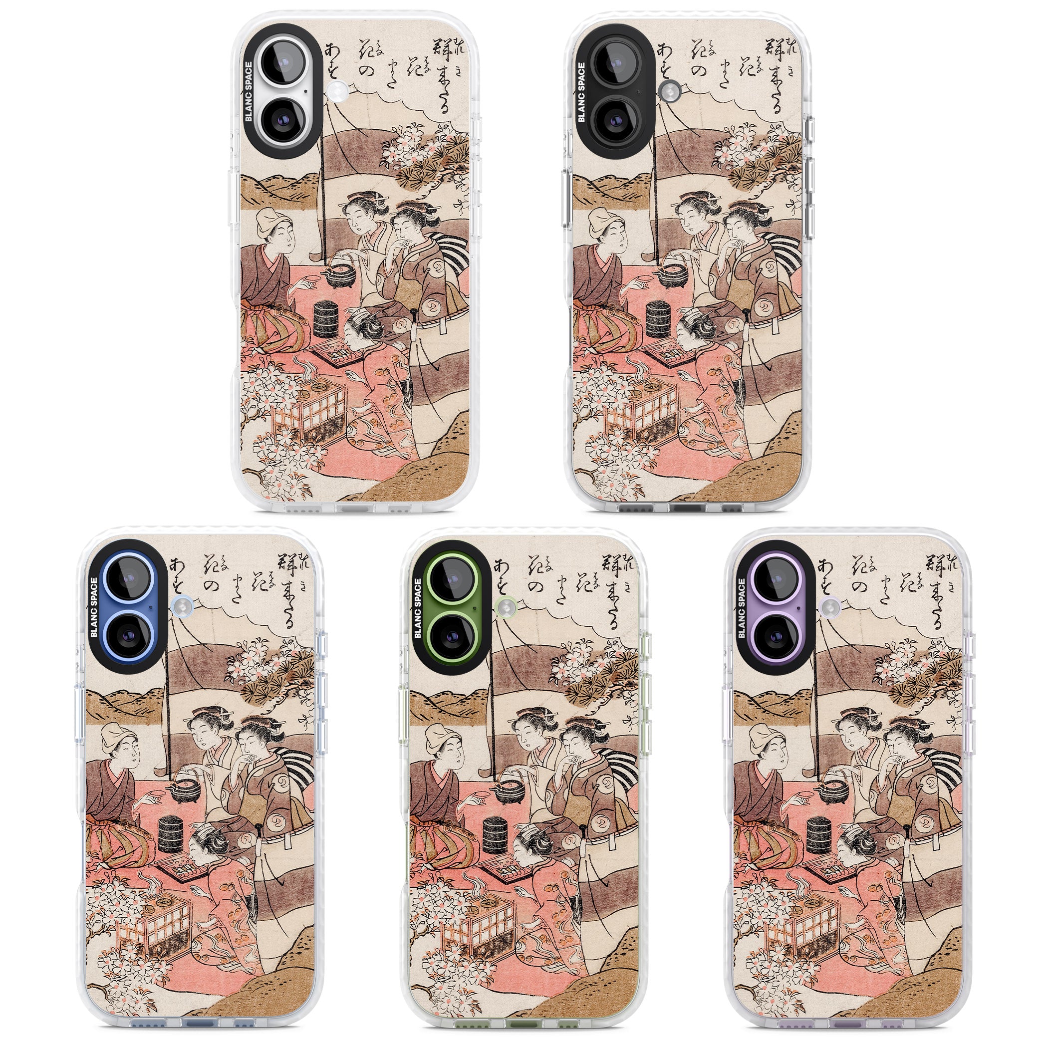 Japanese Afternoon Tea iPhone 17 Impact Clear Phone Case APT Impact Protection