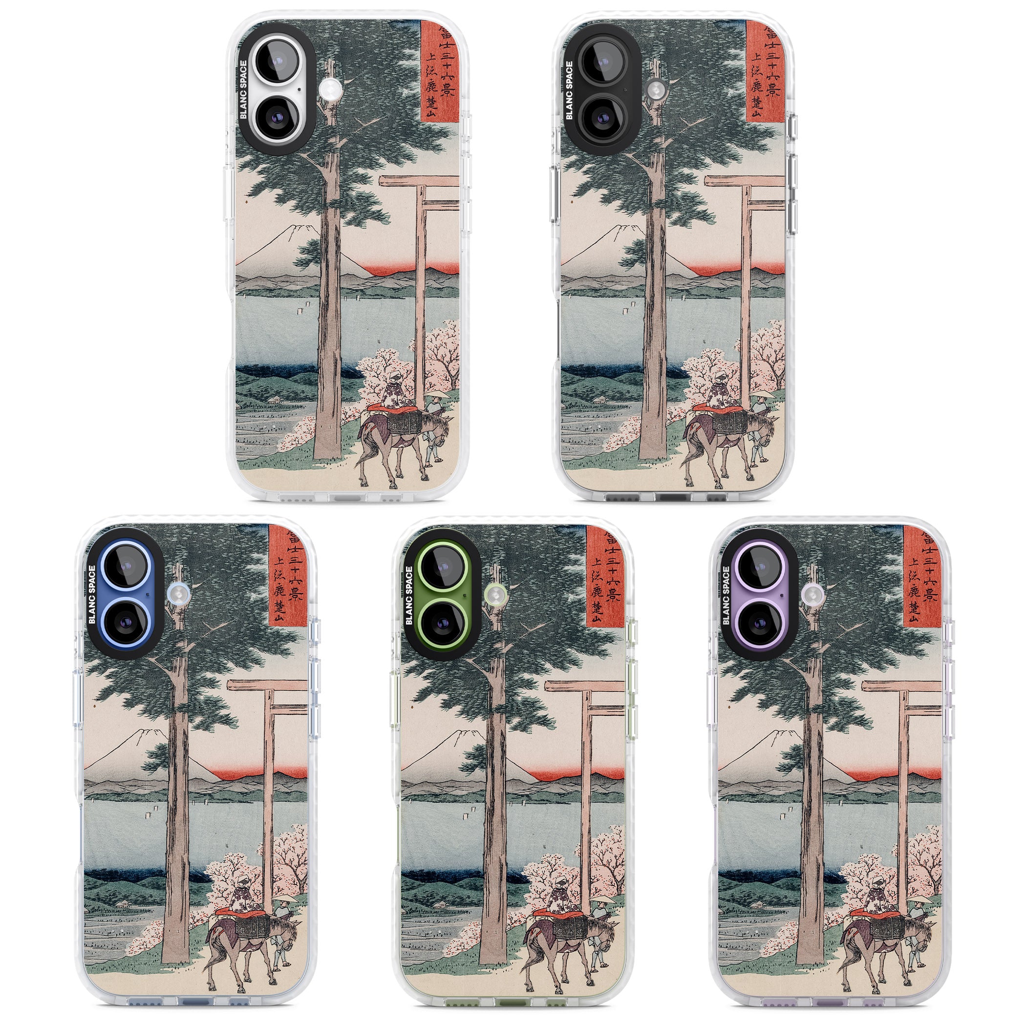 Gates To Mt. Fuji iPhone 17 Impact Clear Phone Case APT Impact Protection