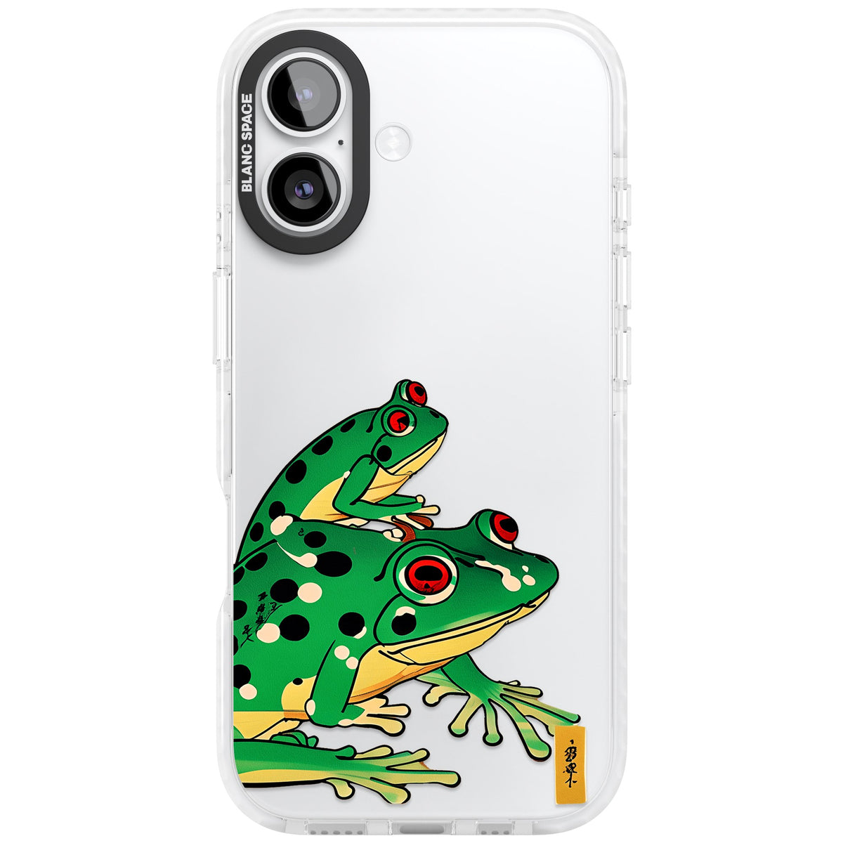 Jade Leap iPhone 16 / iPhone 16 Plus / iPhone 17 Impact Clear Phone Case front