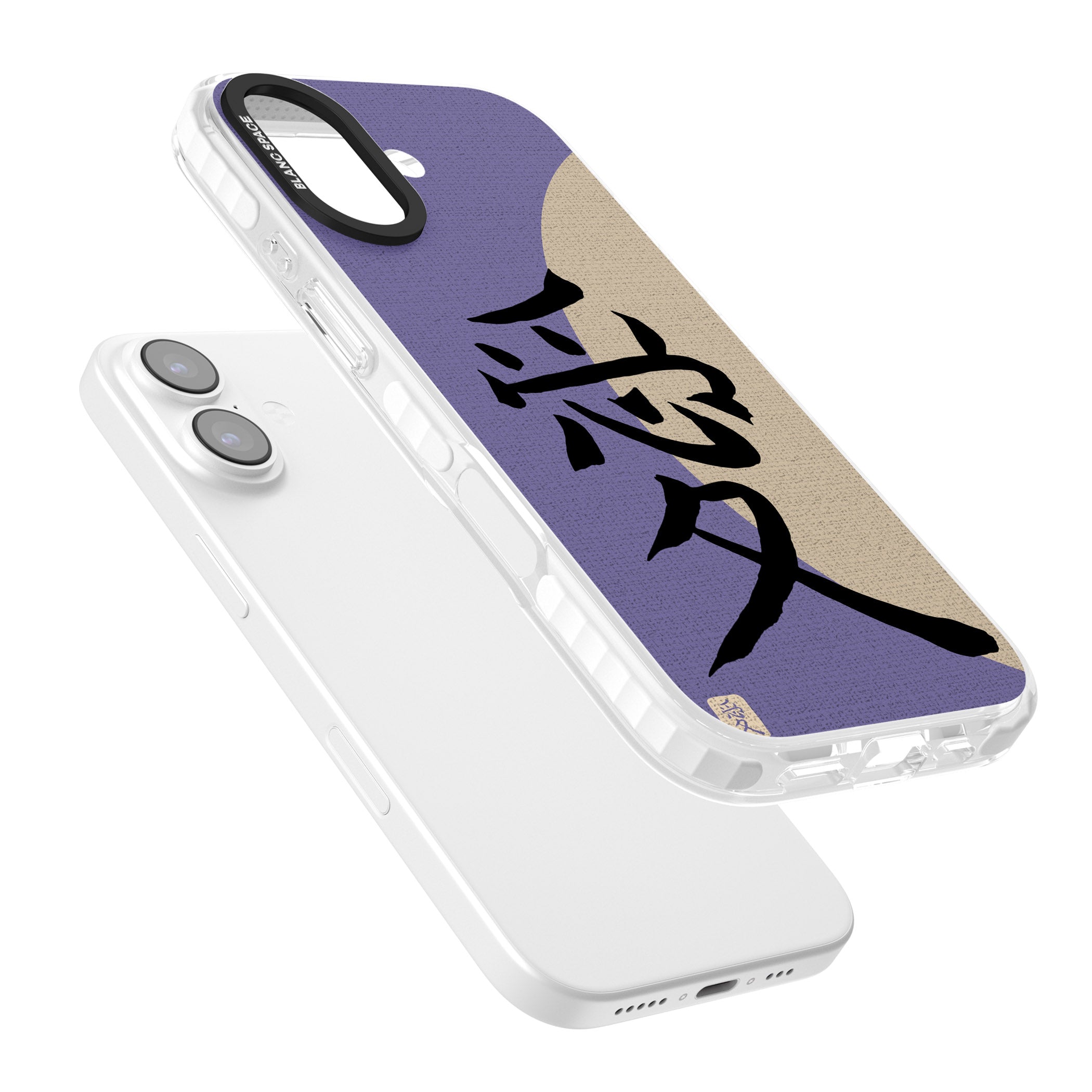 Vintage Japanese Kanji Love iPhone 17 Impact Clear Phone Case Colours